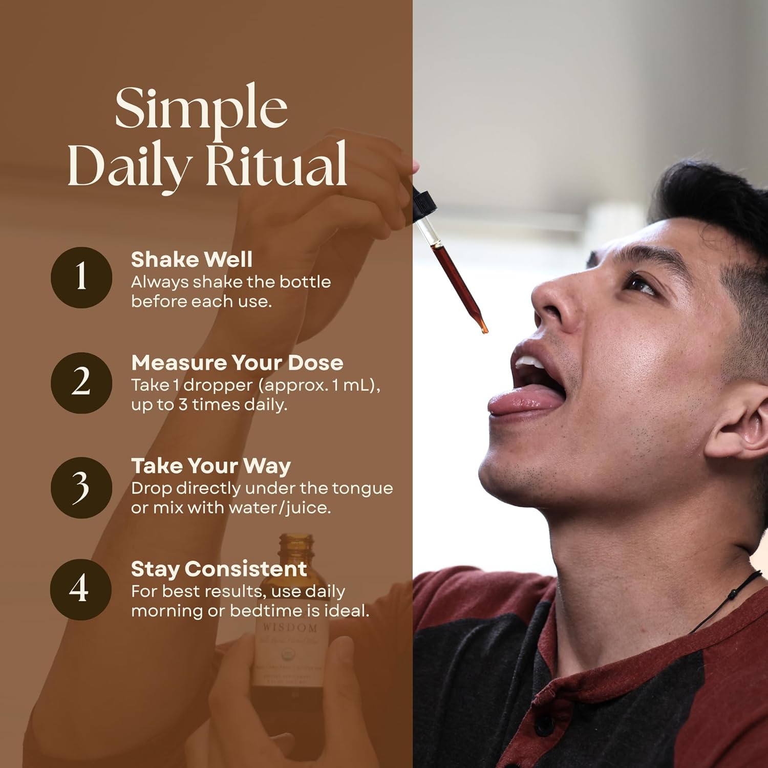 Organic Turmeric, Frankincense and Myrrh – Herbal Supplement Blend for Energy, Detox, Focus, Immunity & Stress – Non-GMO Vegan Tonic with Milk Thistle – Wisdom Bible Based Blend – 2oz Liquid Drops - Image 8