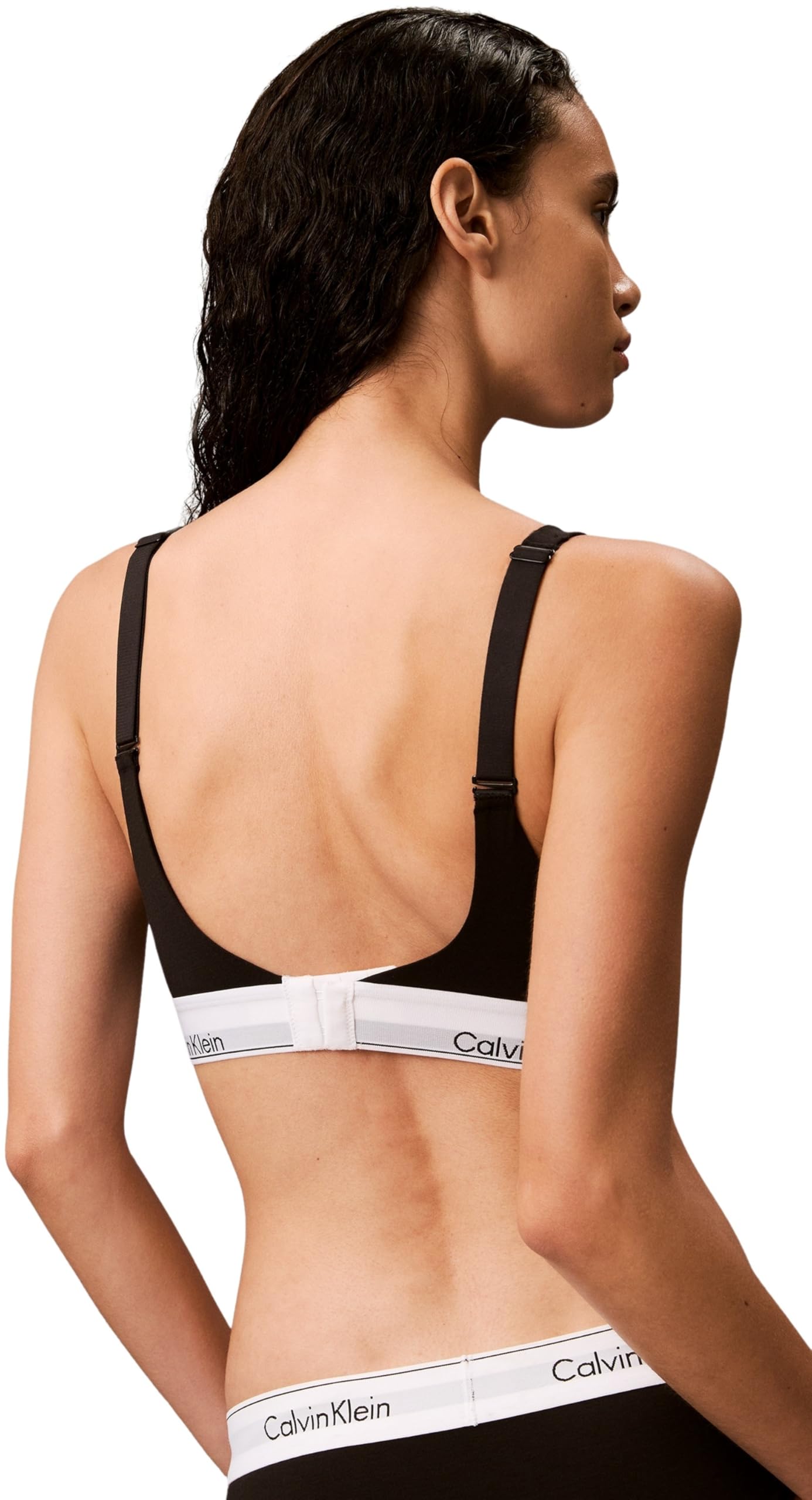 Calvin Klein Reggiseno a Bralette Donna Lift Elasticizzato