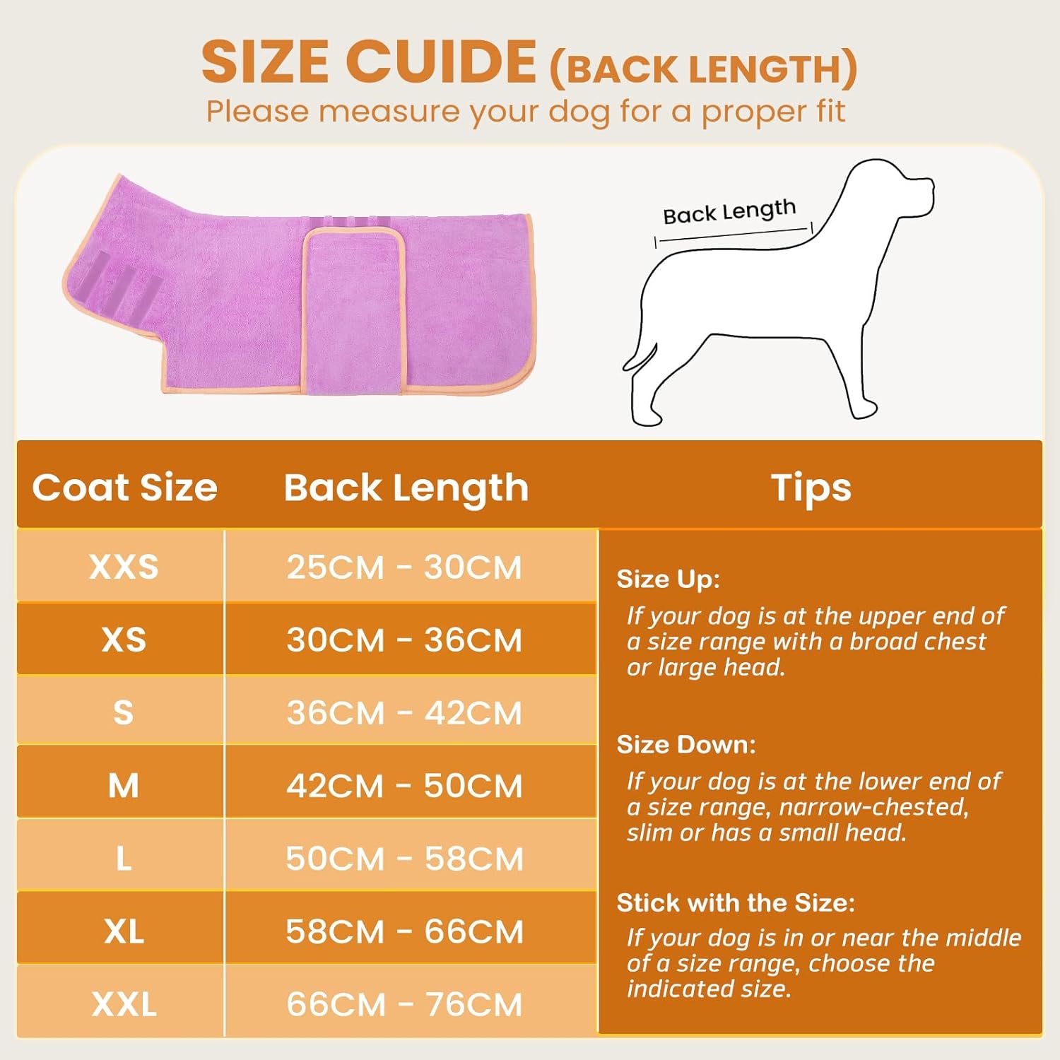 Zorela Dog Drying Coat, Super Soft Coral Fleece Dog Drying Towel Robe, Fast Drying Microfiber Towel Robes Dressing Gown Bathrobe for Dogs After Bath, Swim, Beach, Wet Walk 7 711JZ6EX9sL. AC SL1500