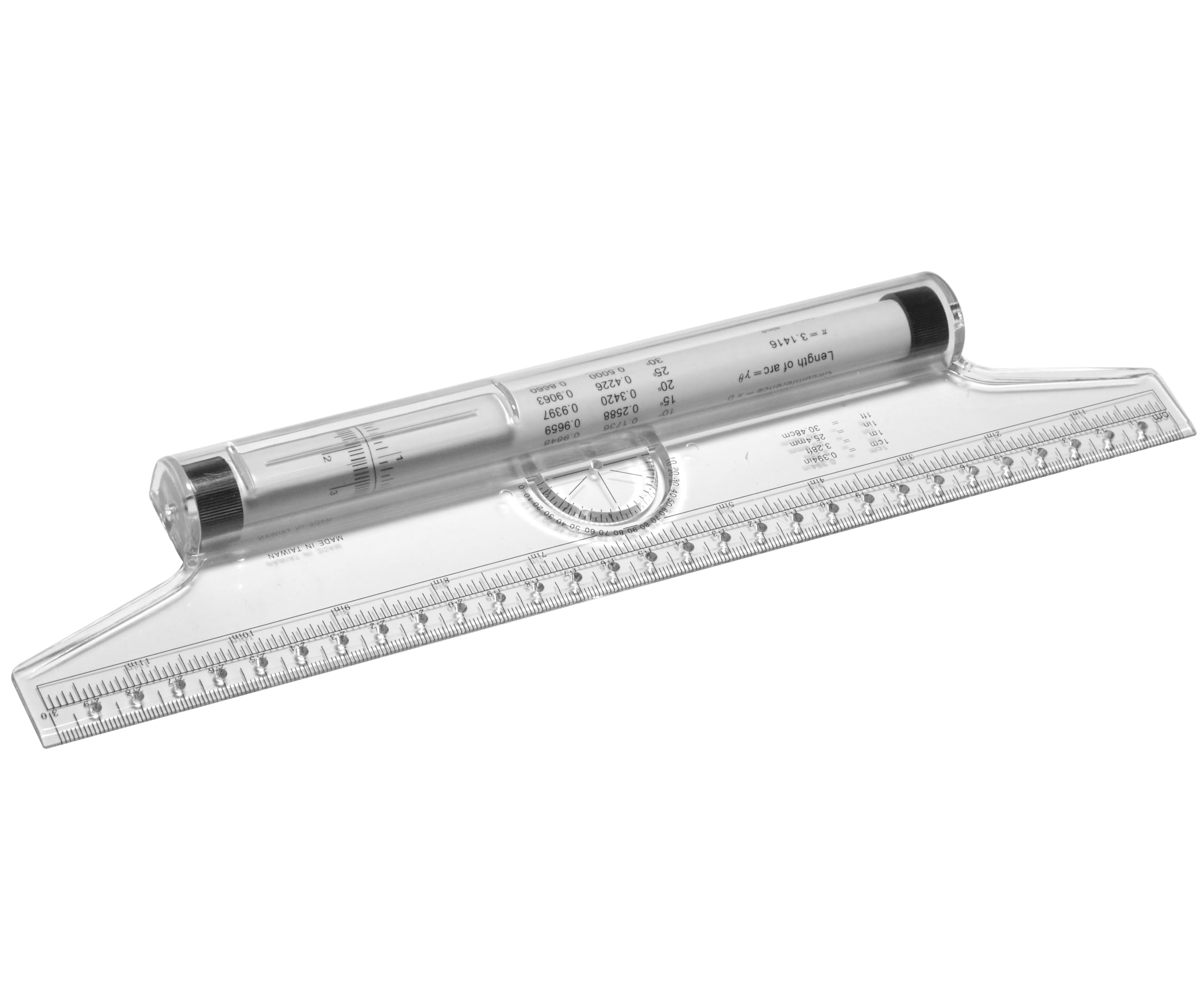 VViViD Measuring Rolling Ruler for Drawing, Design, Drafting Student, School and Office