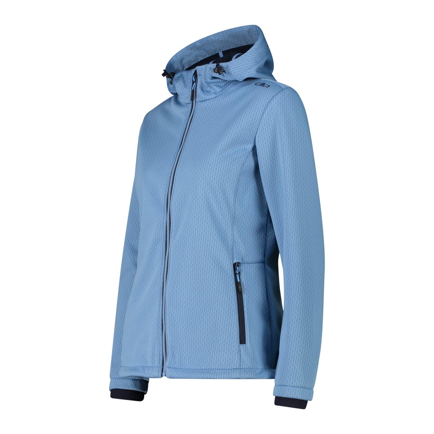 CMP Kurtka Kobiety Giacca Da Donna In Softshell Con Cappuccio Fisso