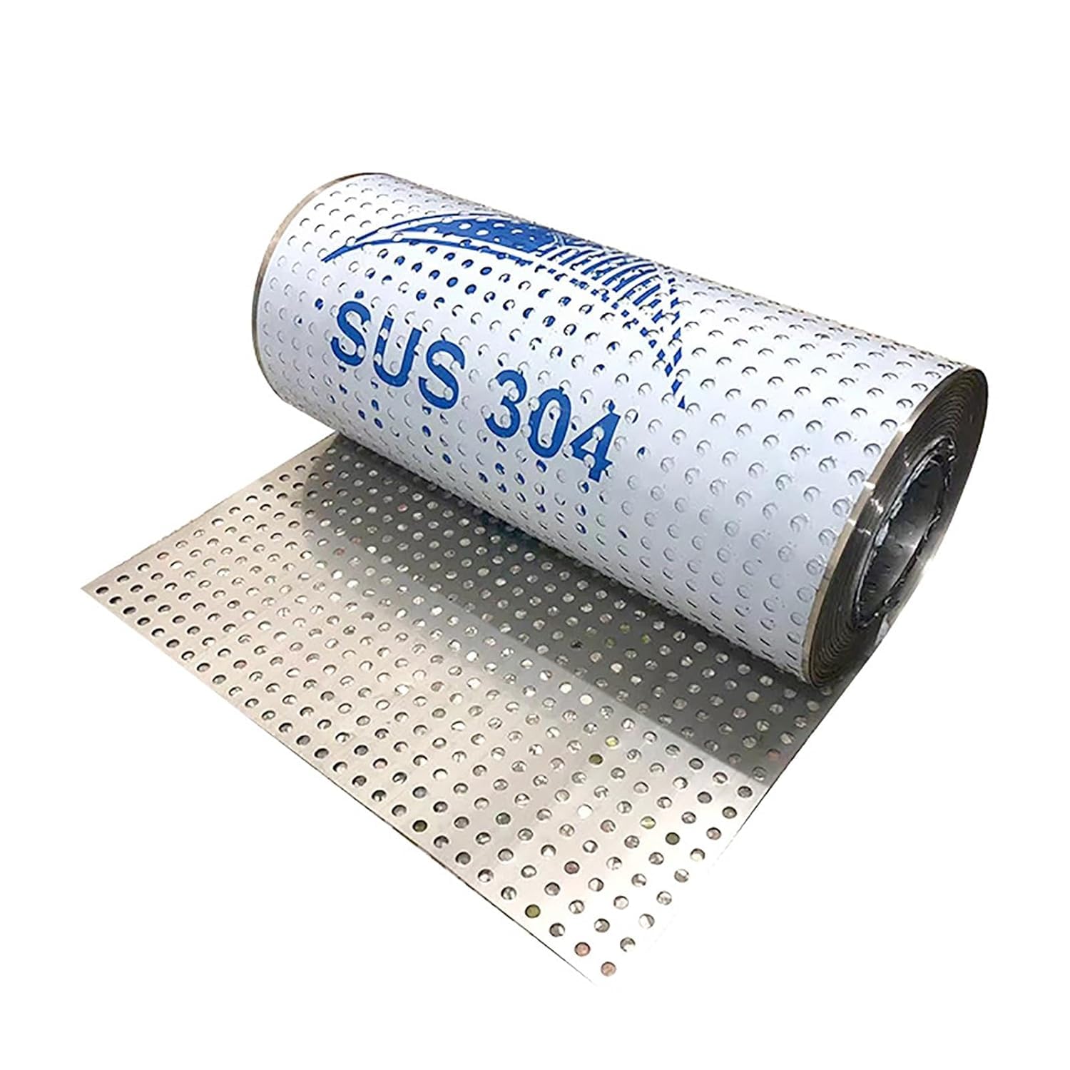 Grille métallique avec distance entre les trous régulière en acier inoxydable 304