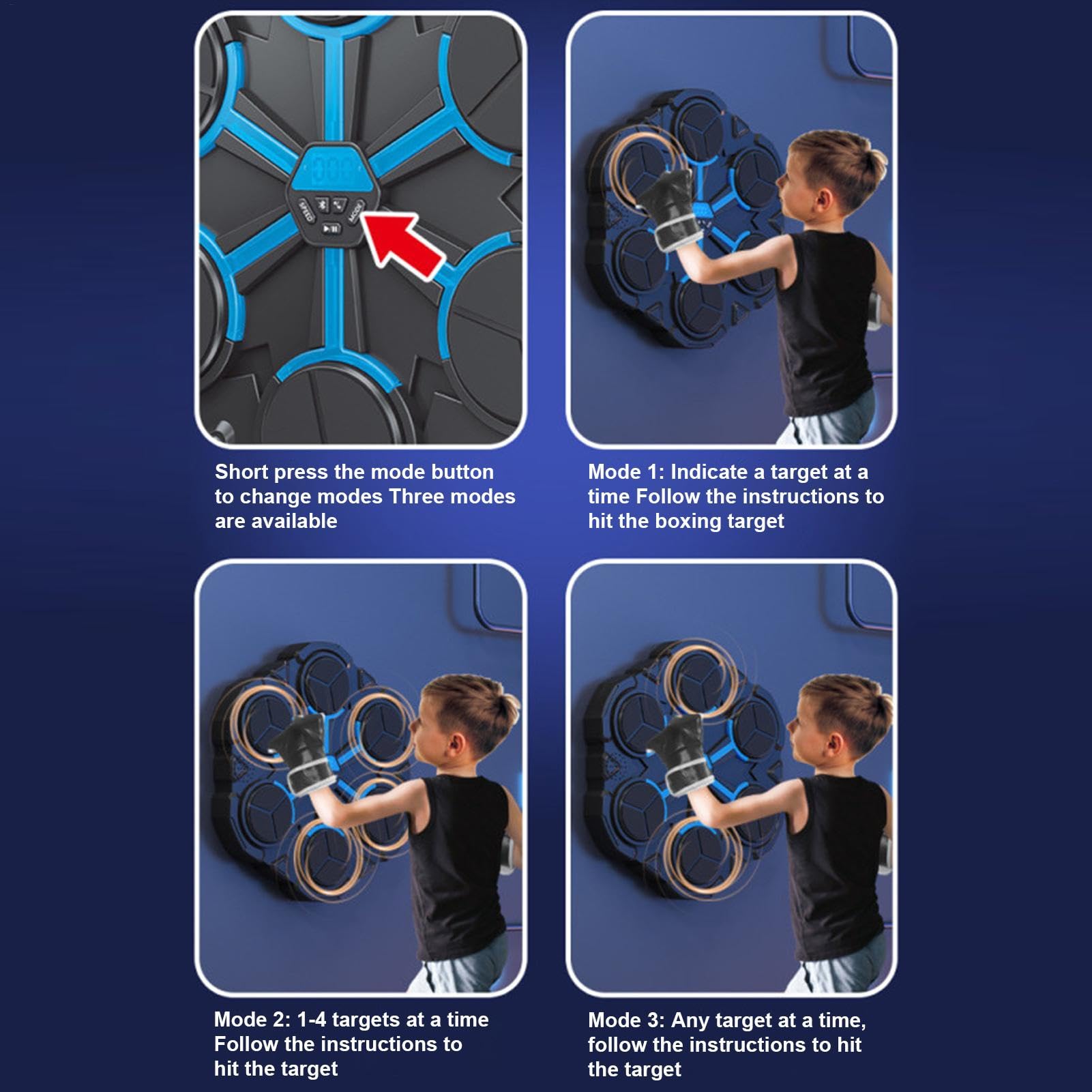 Music Boxing Machine, Smart Boxing Machine, Bersaglio di boxe wireless