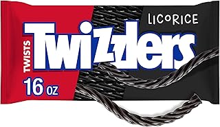 Twists Licorice Flavored Licorice Style, Chewy Candy Bags, 16 oz (12 Count)