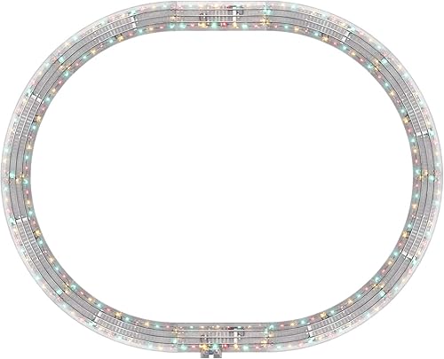 Miniatura 3 de Lionel Indicador O eléctrico FasTrack iluminado, pista recta de 10 pulgadas, paquete de 4