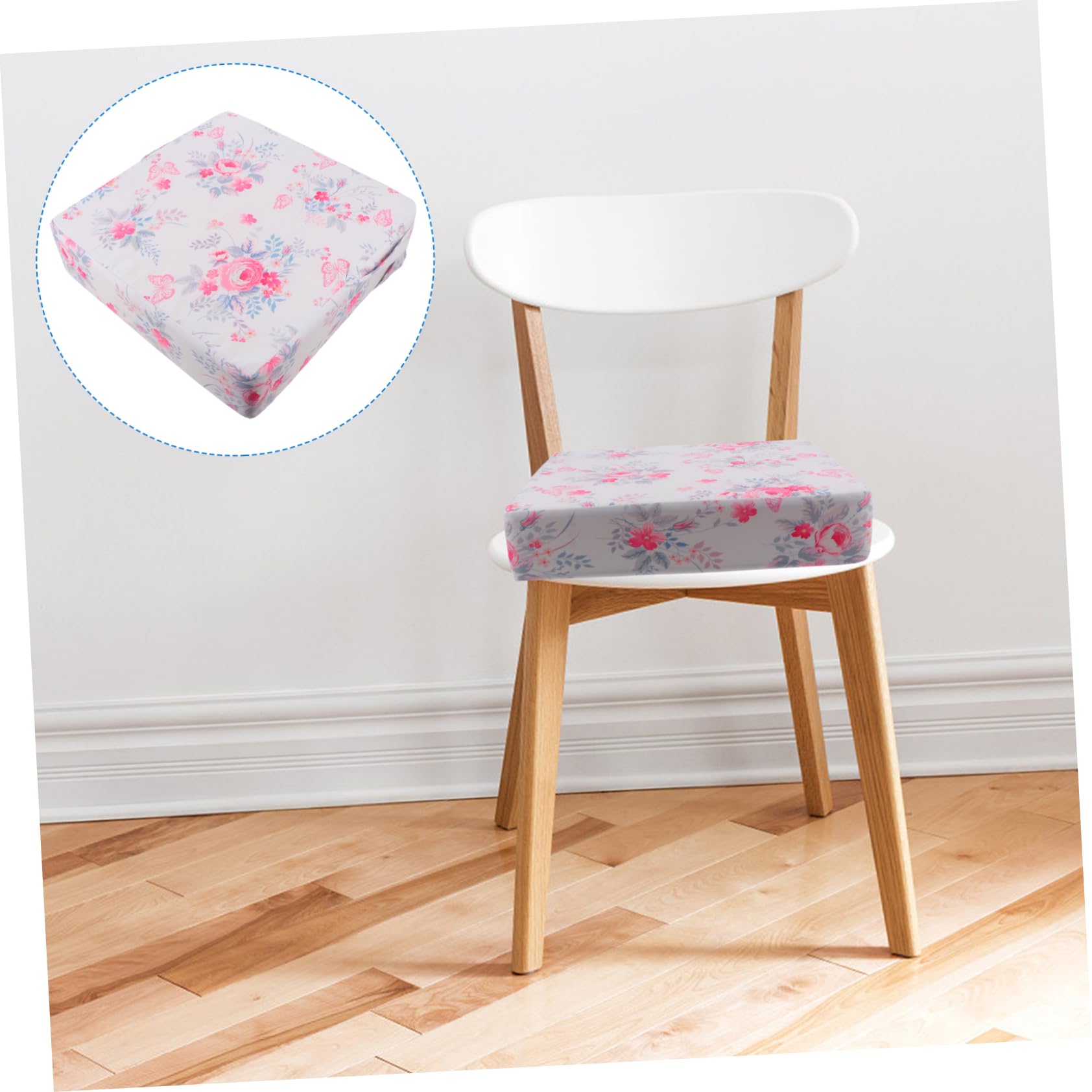 ibasenice 1 Pc Cojín elevador infantil cojín elevador para silla alta cojín elevador para niños pequeños sillas de comedor cojín elevador rosa para silla Cojín de aumento silla rosa cuadrado
