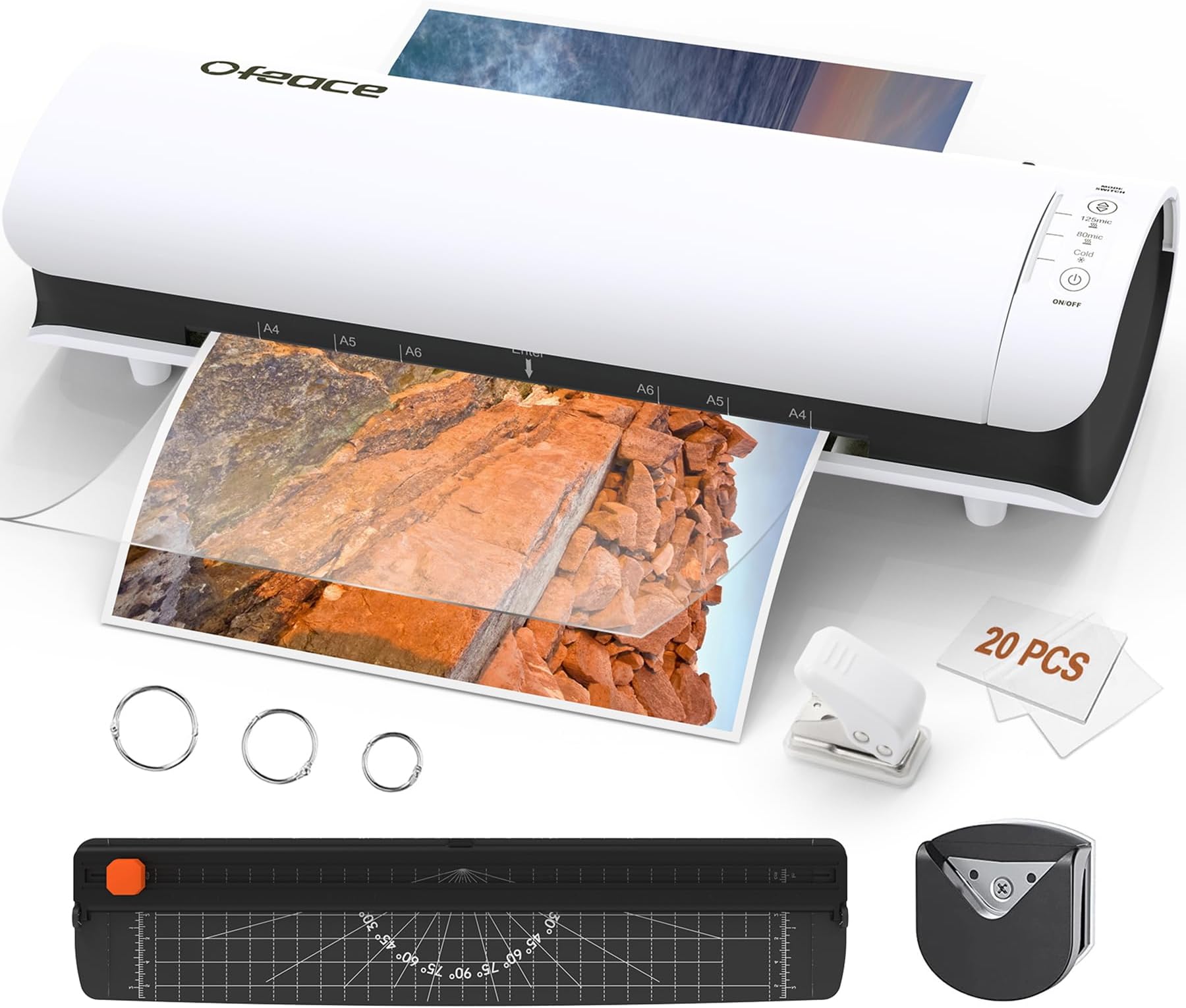 GBC Inpire+/Rexel Style A4 Laminator, Laminating Machine with Starter