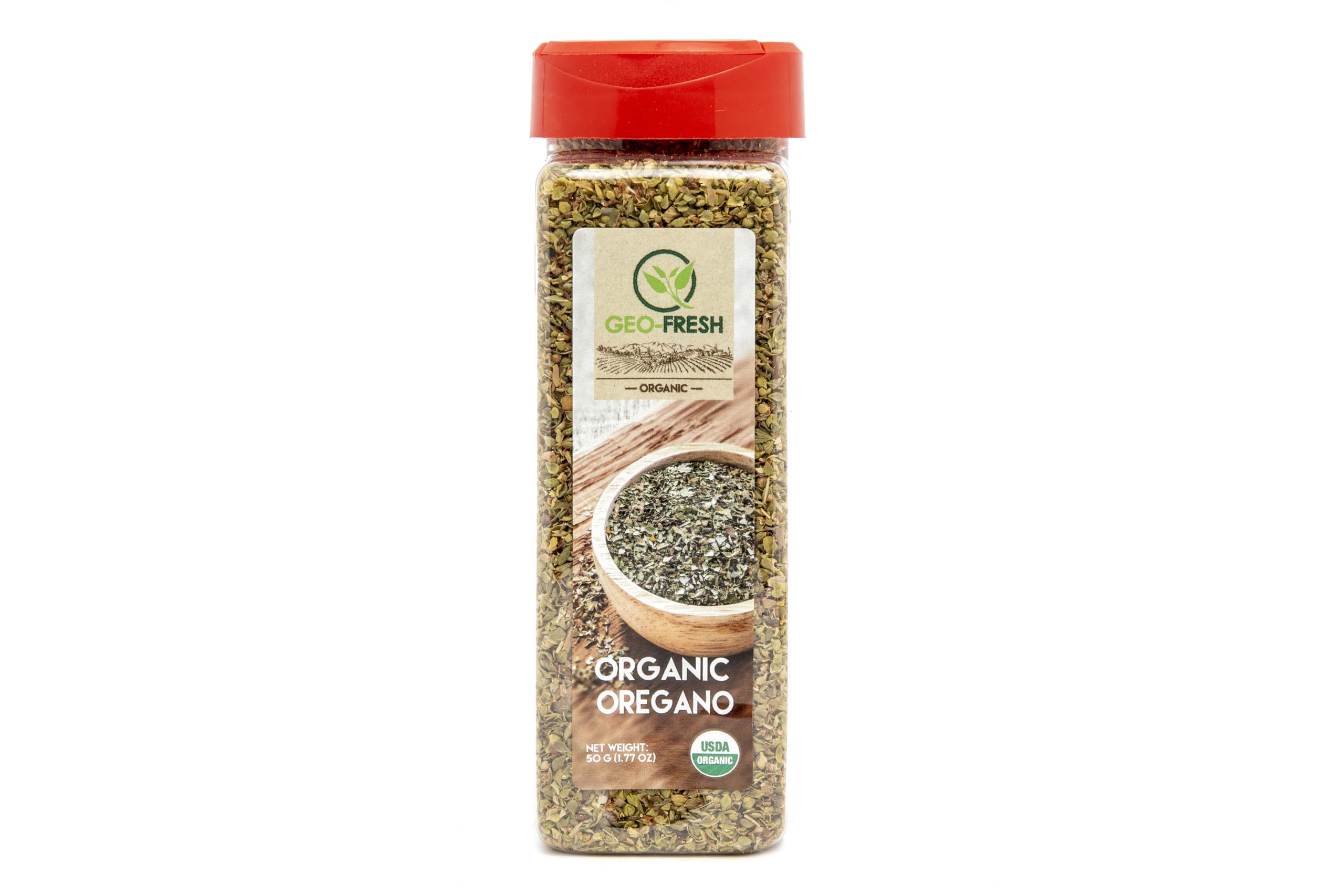 Geo-Fresh Organic Oregano, 50g | Enhance flavour in pizza, Pasta, Soup, Curries, Garlic Bread, Italian| Seasoning| 100% Organic, Non-GMO, USDA Certified, Jaivik Bharat Certified (B07SBMQD3S) Amazon Price History, Amazon Price Tracker