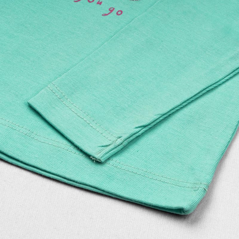 Image of Real Basics Girls Regular Fit Full Sleeves Tshirt (Pack of 1)