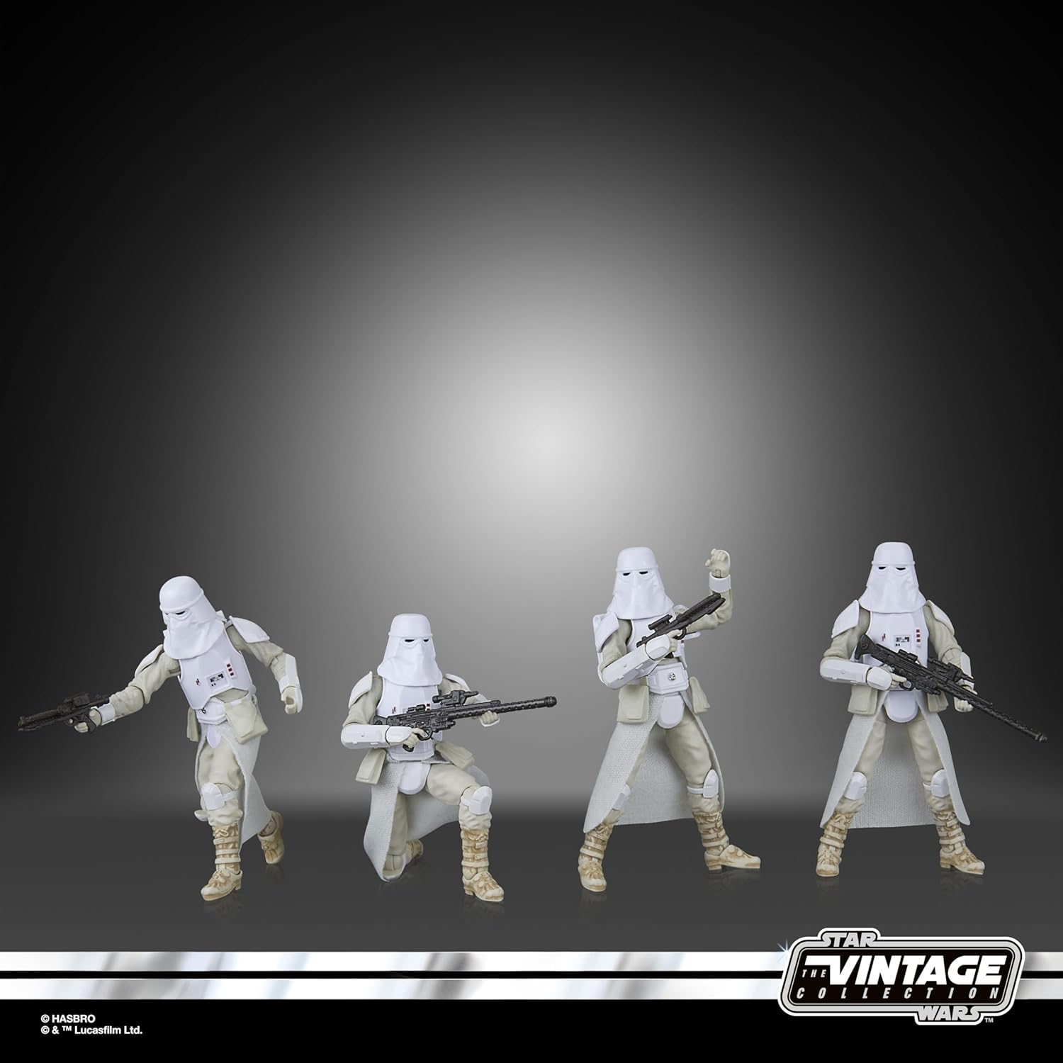 STAR WARS The Vintage Collection Snowtrooper 4-Pack, The Empire Strikes Back 3.75 Inch Collectible Action Figures - Image 6