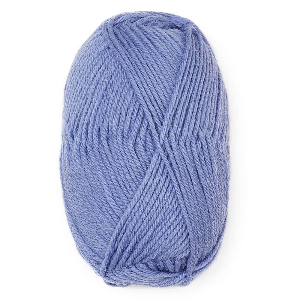 Superwash - Juego de 3 madejas de lana 100% pura (150 gramos) de peso DK, procedente directamente de Perú, celestialmente suave y perfecto para tejer y hacer ganchillo (azul placido)