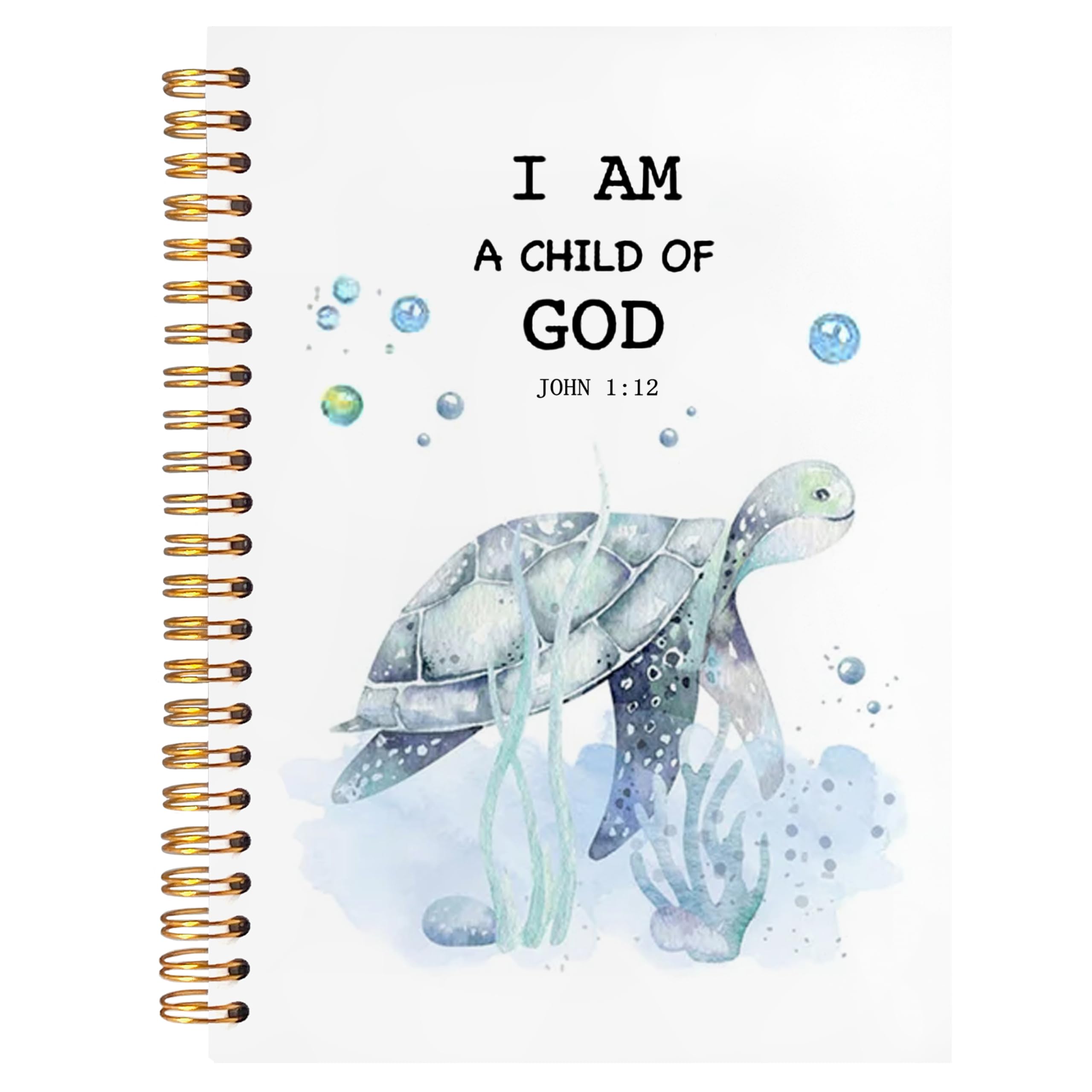 Carnet de notes biblique BearCake carnet de prière chrétien à couverture rigide
