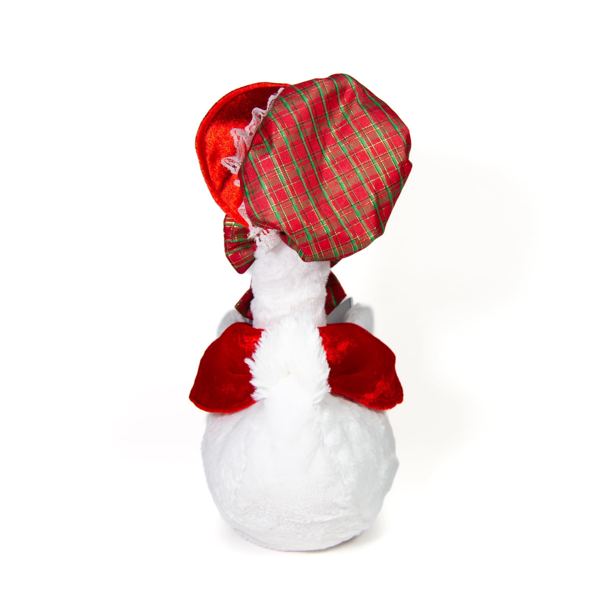 Cuddle Barn - Carolin' Mother Goose | Animated Musical Singing Christmas Caroling Soft Plush Toy, 14 inches - Image 4