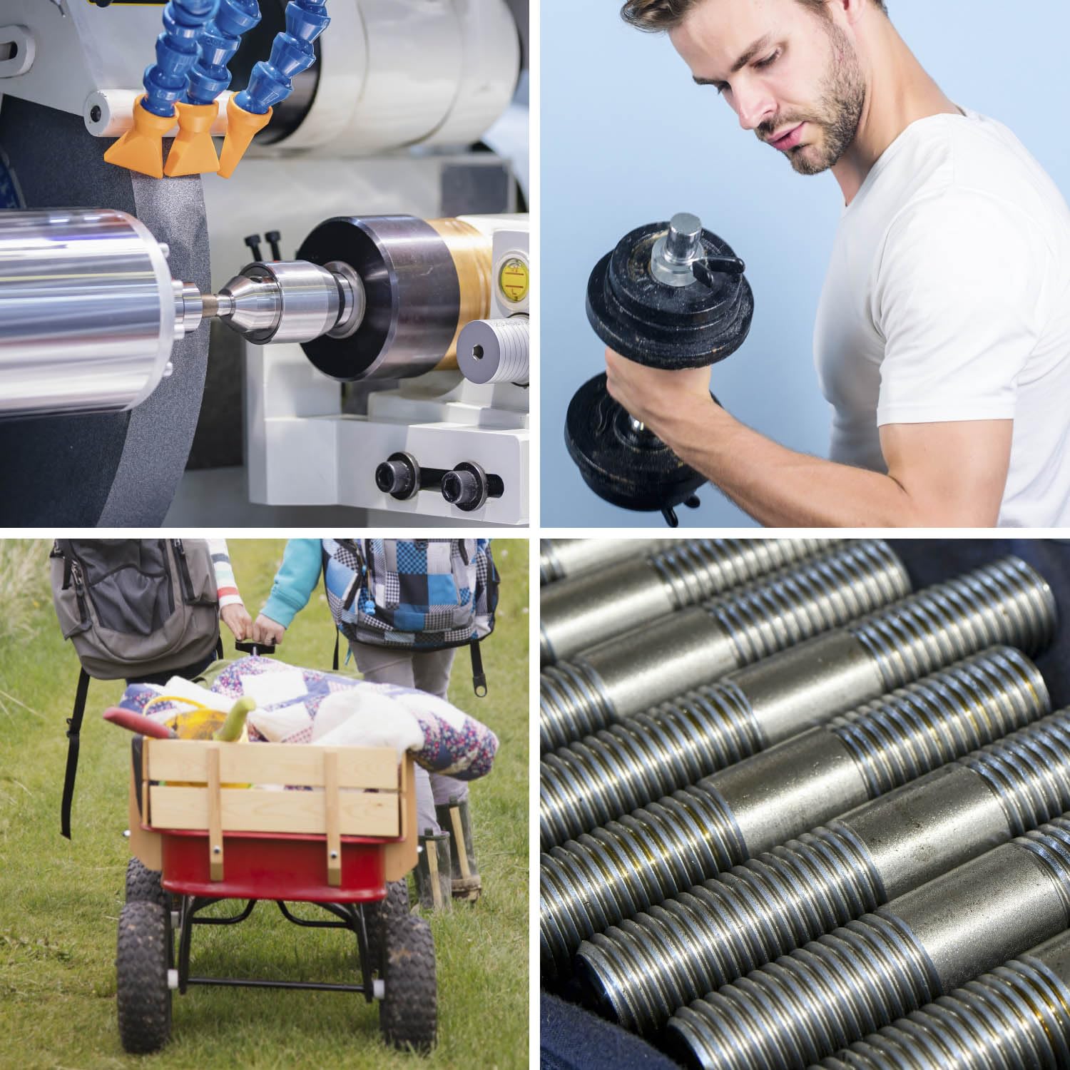 Lot De 8 Bagues De Réglage Stahlia 30mm - Acier Inox V2A, Vis DIN 914, Pour Axe Et Roue