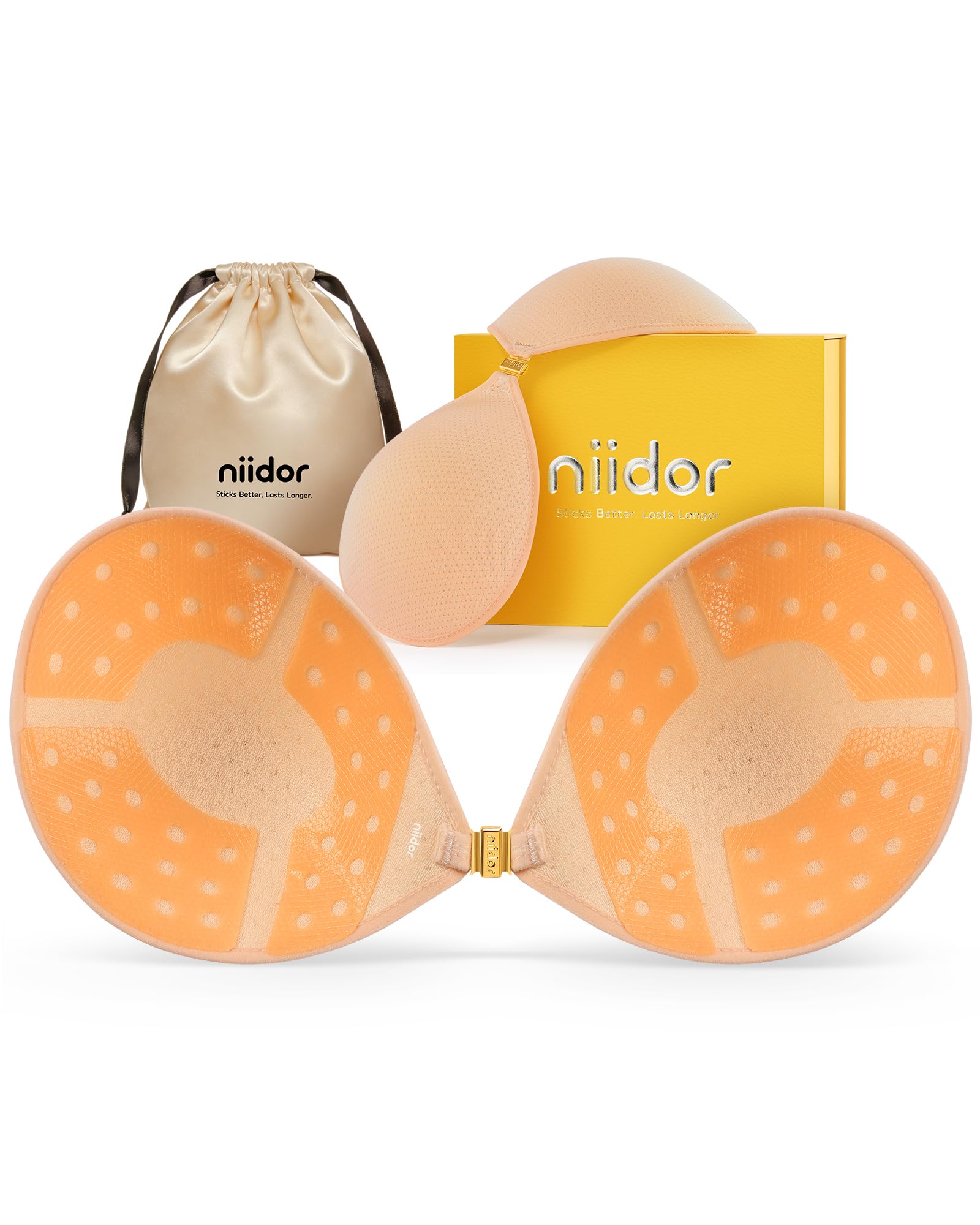 Niidor Soutien Gorge Adhesif Push Up, Soutien Gorge Adhesif Femme