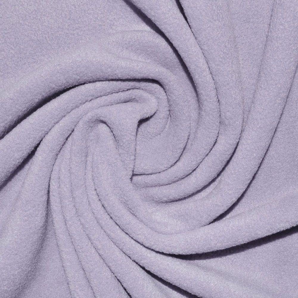 The Fabric Guys Anti Pill Polar Fleece Fabric Full metre 60 Inch Wide 300 GSM Super Soft Quilting Blankets Garments (Lilac)