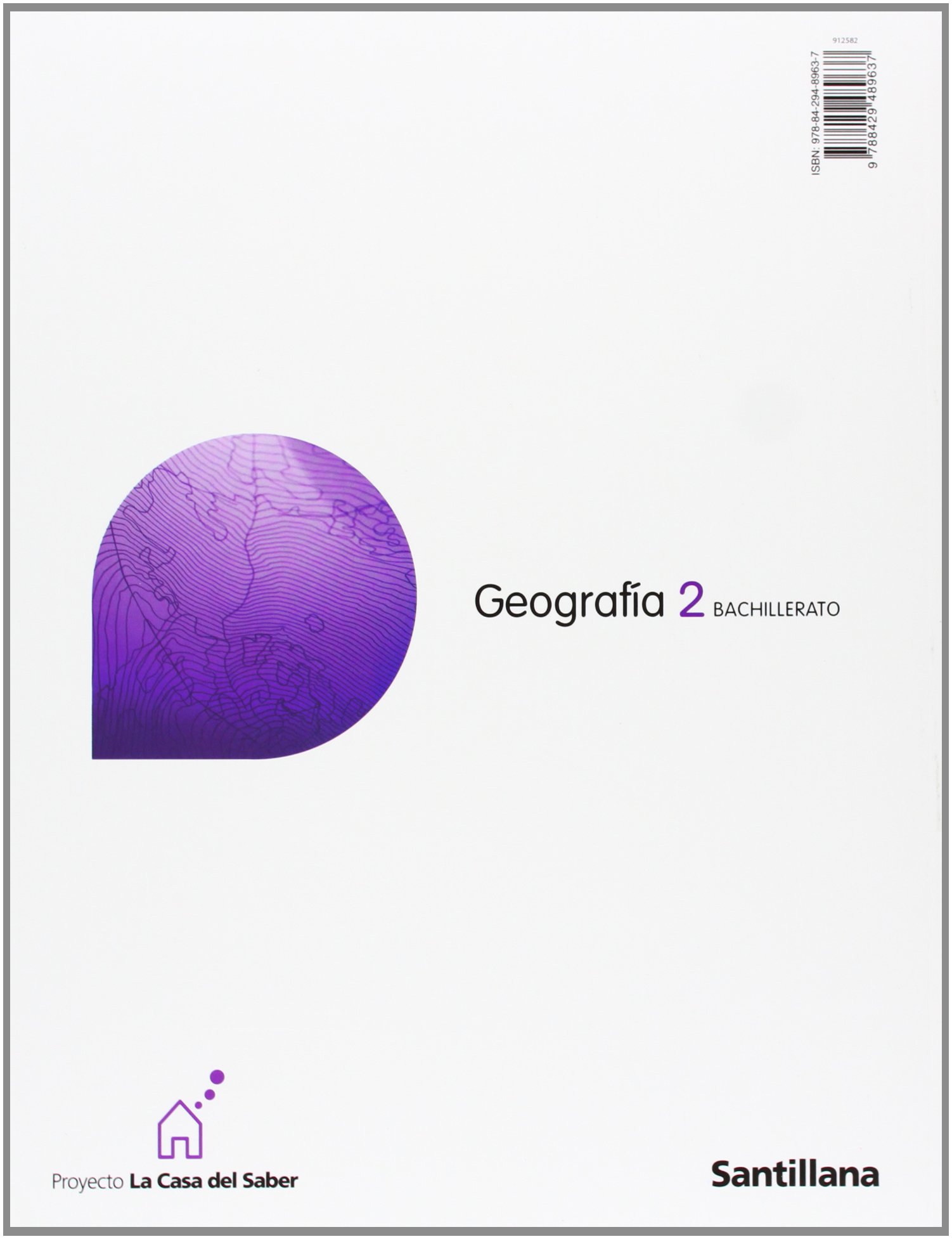 Geografía Castilla La Mancha 2 Bachillerato La Casa Del Saber - 9788429494174