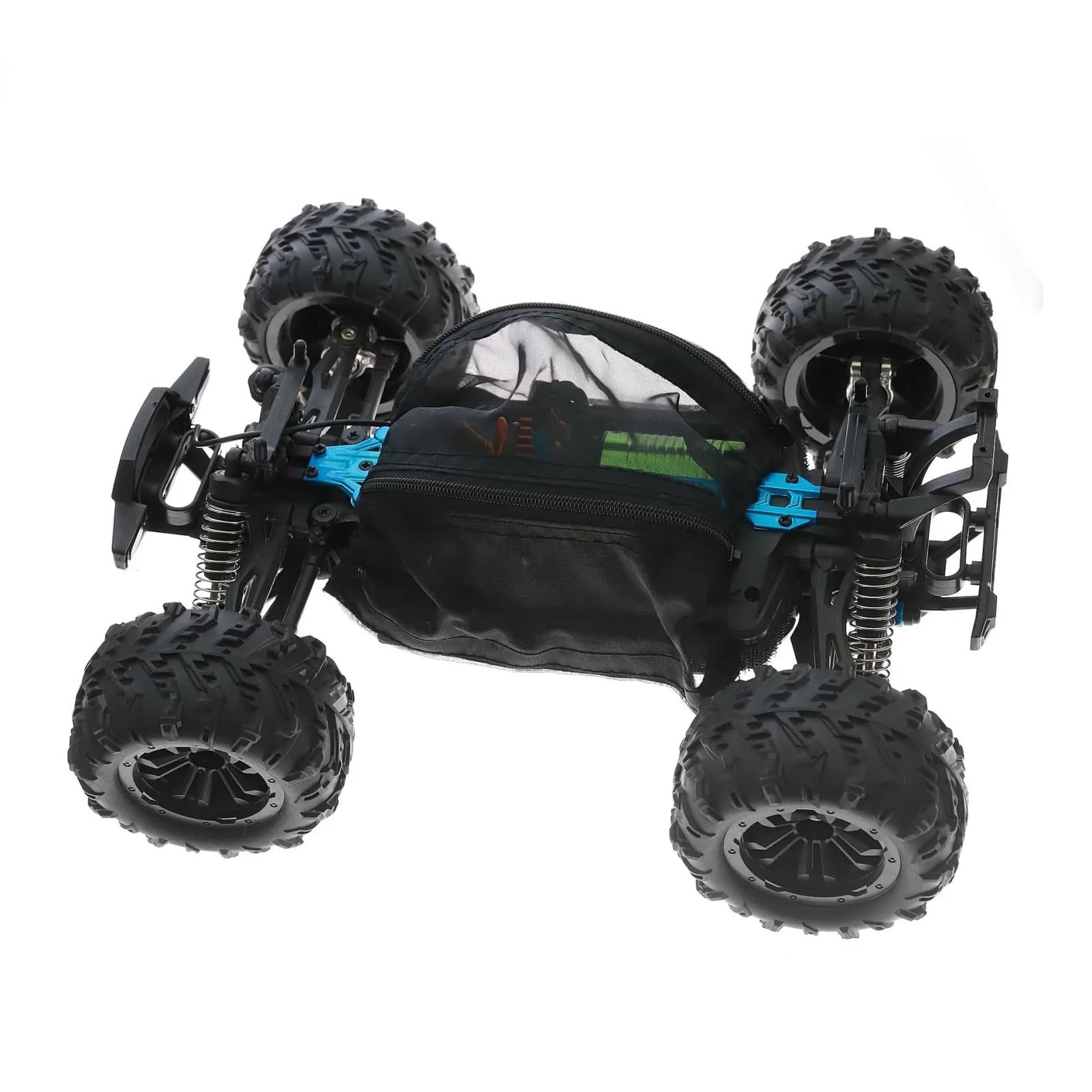 para MJX 16207 16208 para Scy 16101 Pro RC Coche Monster Truck Malla Nailon Protector Chasis Cubierta Impermeable Piezas Mejora RC Orugas Maquetas