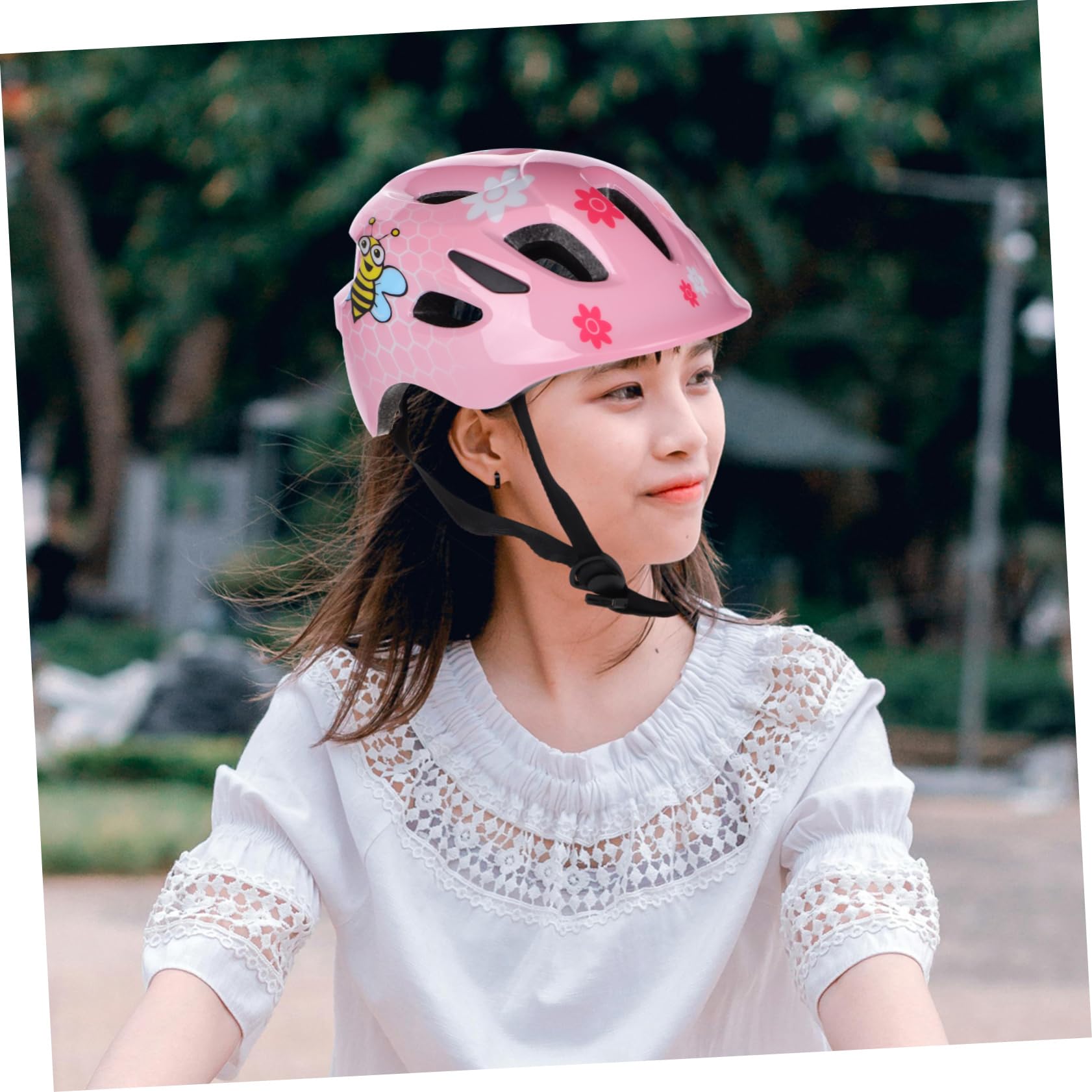 Toyvian Casco de Bicicleta para Casco Juvenil para Bicicletas Tipo de Clima para Patinaje Exterior
