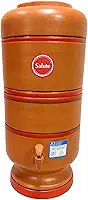 Filtro de Barro – 12 Litros - Purificador de Água Com 1 vela Tripla Ação + 1 Boia