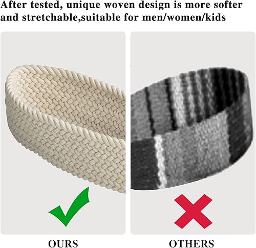 Miniatura 5 de Llavero de muñeca trenzado, bonitos cordones de muñeca para llaves, paquete de 2 llaveros elásticos mejorados para mujeres y hombres, llavero de