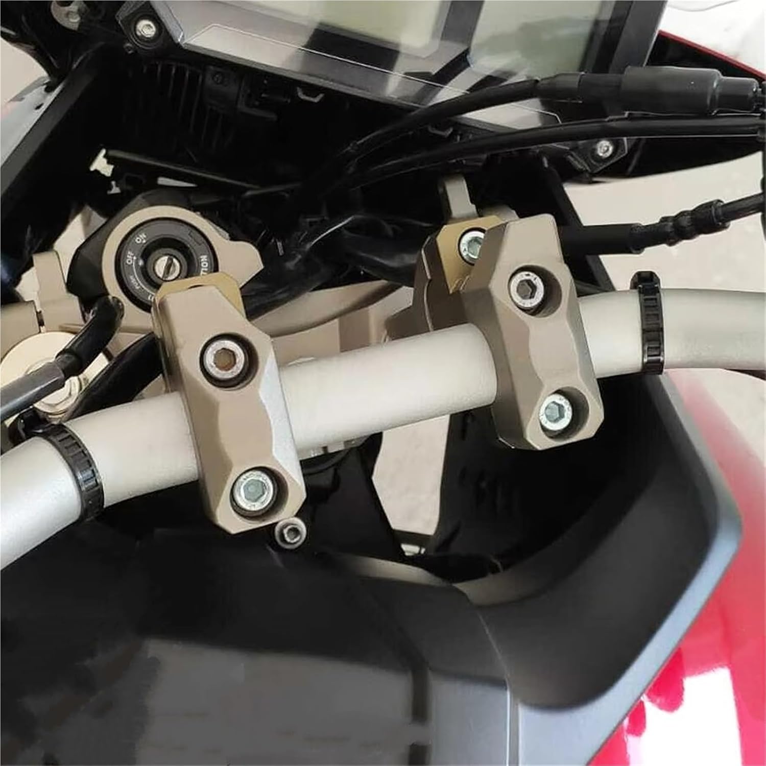 バイク用ハンドルバーライザー トレーサー 900 GT用 MT-09用 FZ-09用 2015-2021 オートバイハンドルバーバー