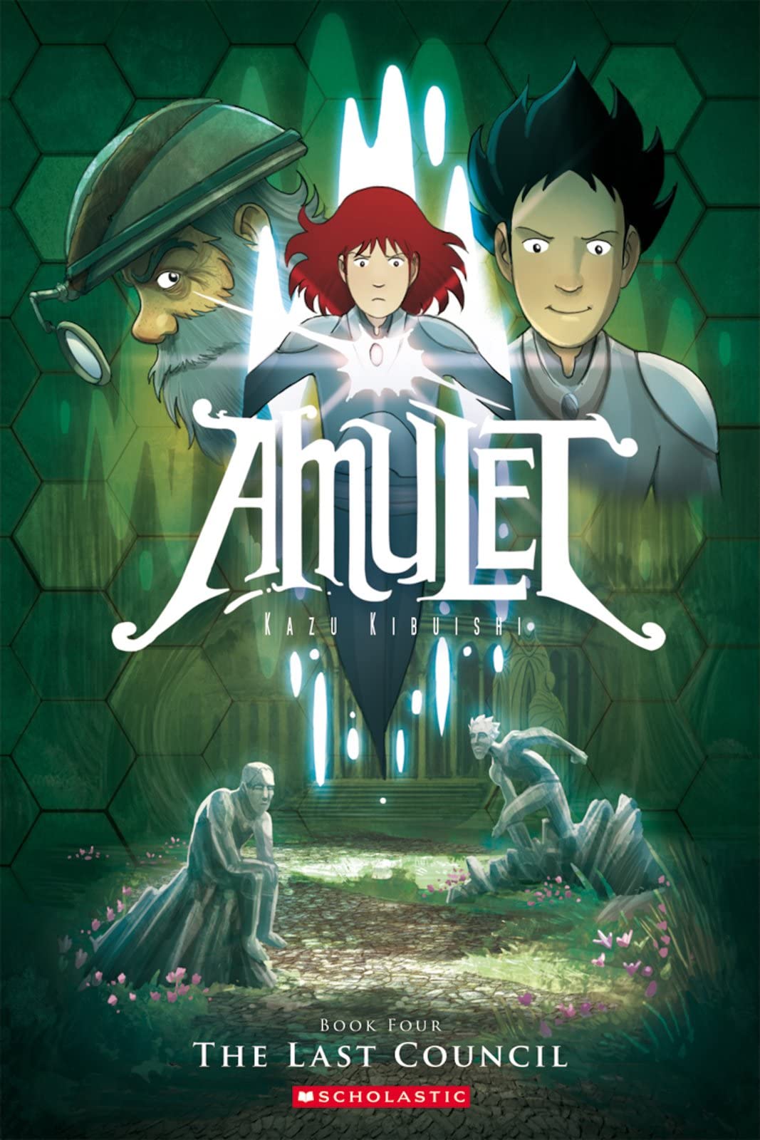 The Last Council: A Graphic Novel (Amulet #4) by Kazu Kibuishi (Paperback Book)