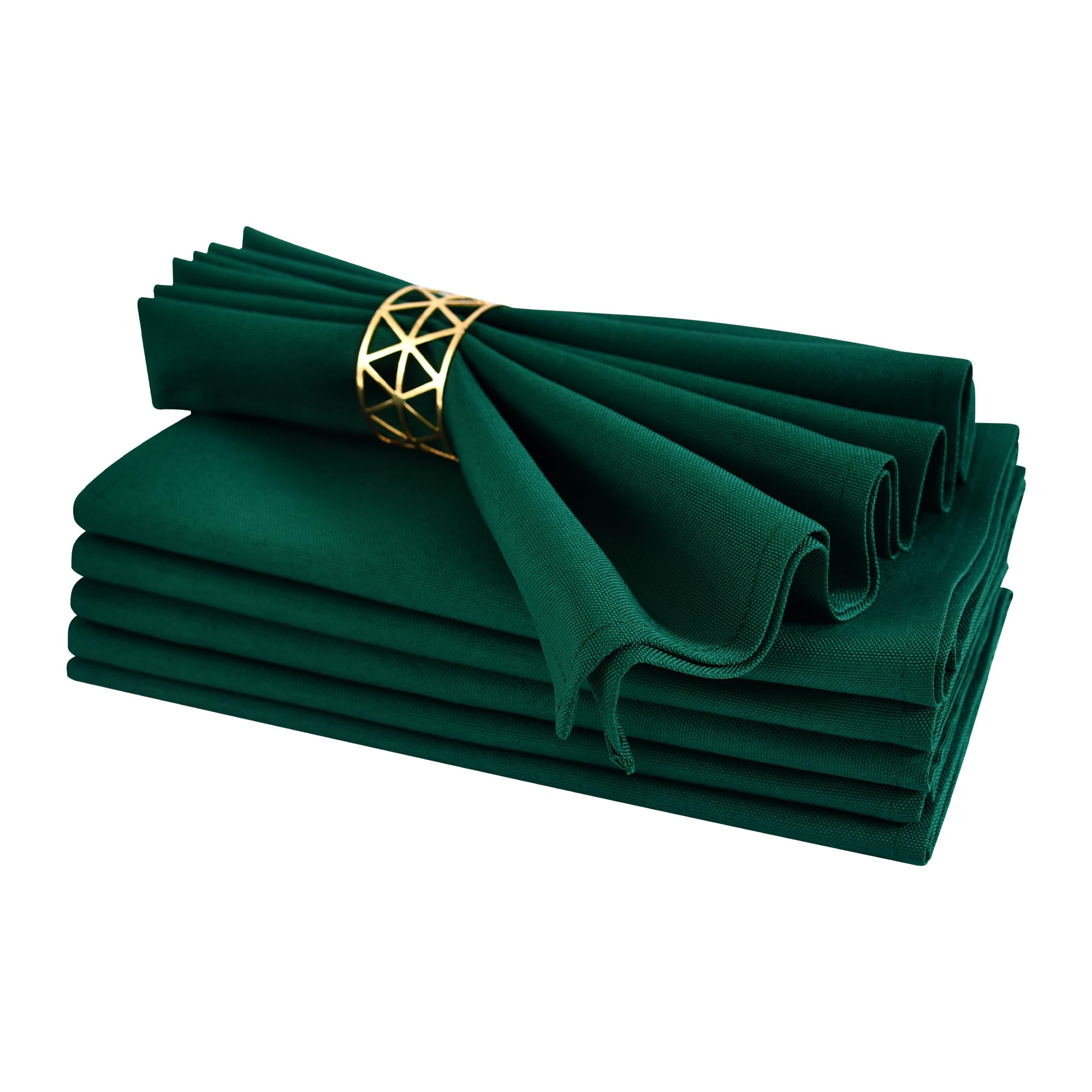 Photo 1 of Nacuci Green Cloth Napkins Set of 6 Washable Dinner Napkins, 18X18 in