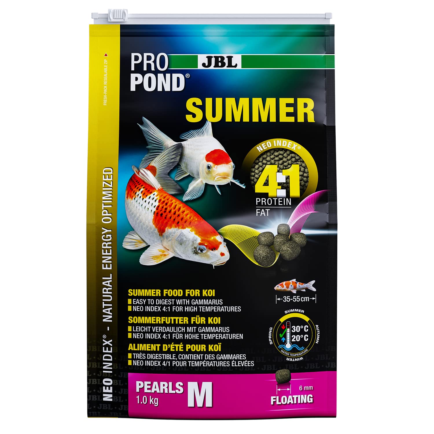 Image secondaire de JBL Aliment Flottant pour Koïs - Perles M 1000g
