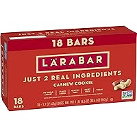 Vista 8 de Larabar - Barra de frutas y nueces, galletas de anacardo, sin gluten, vegana, barras de 1.6 onzas, 12
