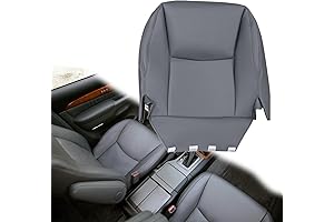 GXARTS Driver Side Bottom Replacement Leather Seat Cover for 2003-2009 Lexus GX470