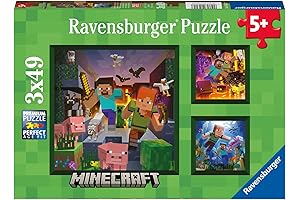 Ravensburger Minecraft Biomes: Dive Deep into Immersive Puzzle Adventure