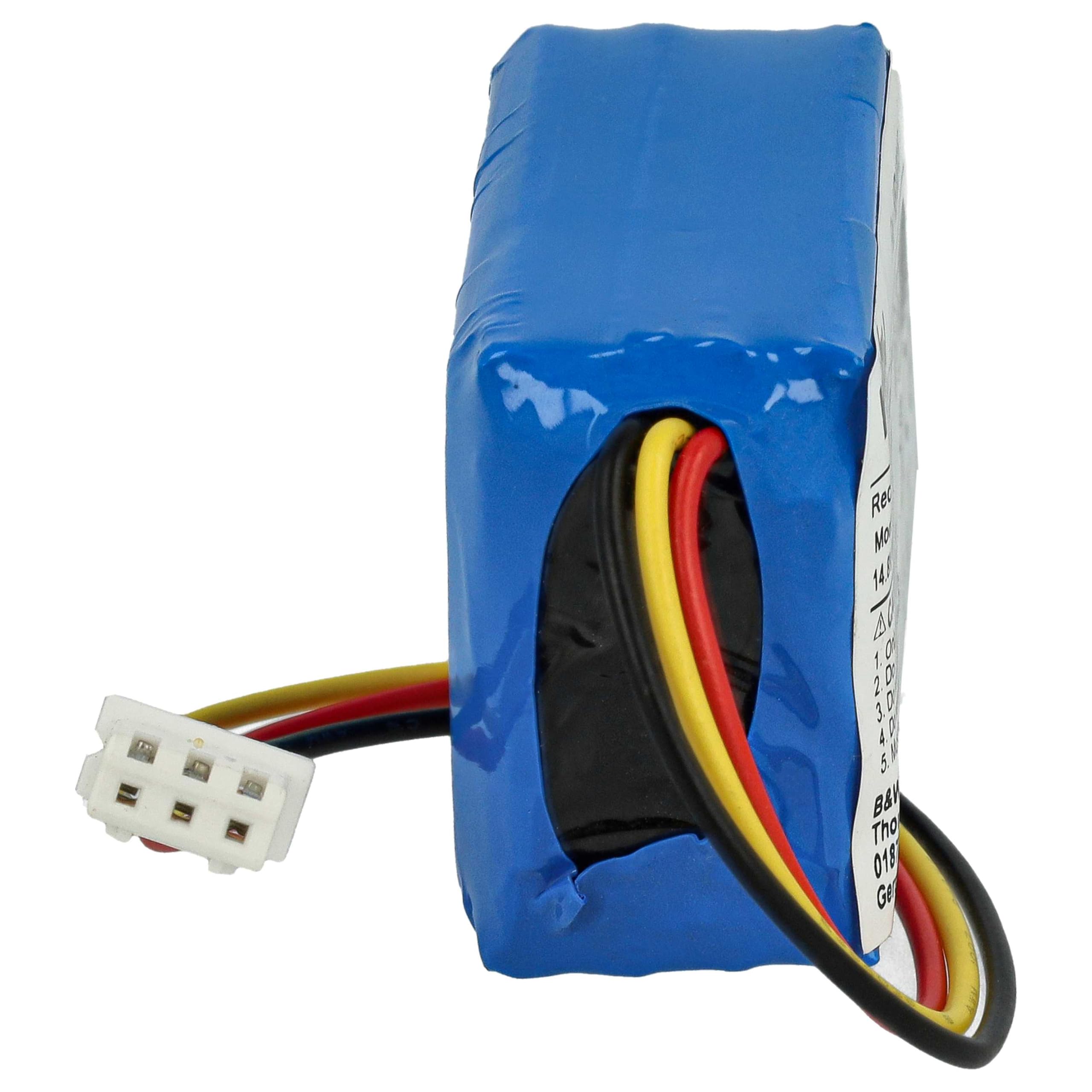 vhbw batteria compatibile con Hobot 168, 188, 198, 268, 288 aspirapolvere home cleaner (800mAh, 14,8V, Li-Ion)