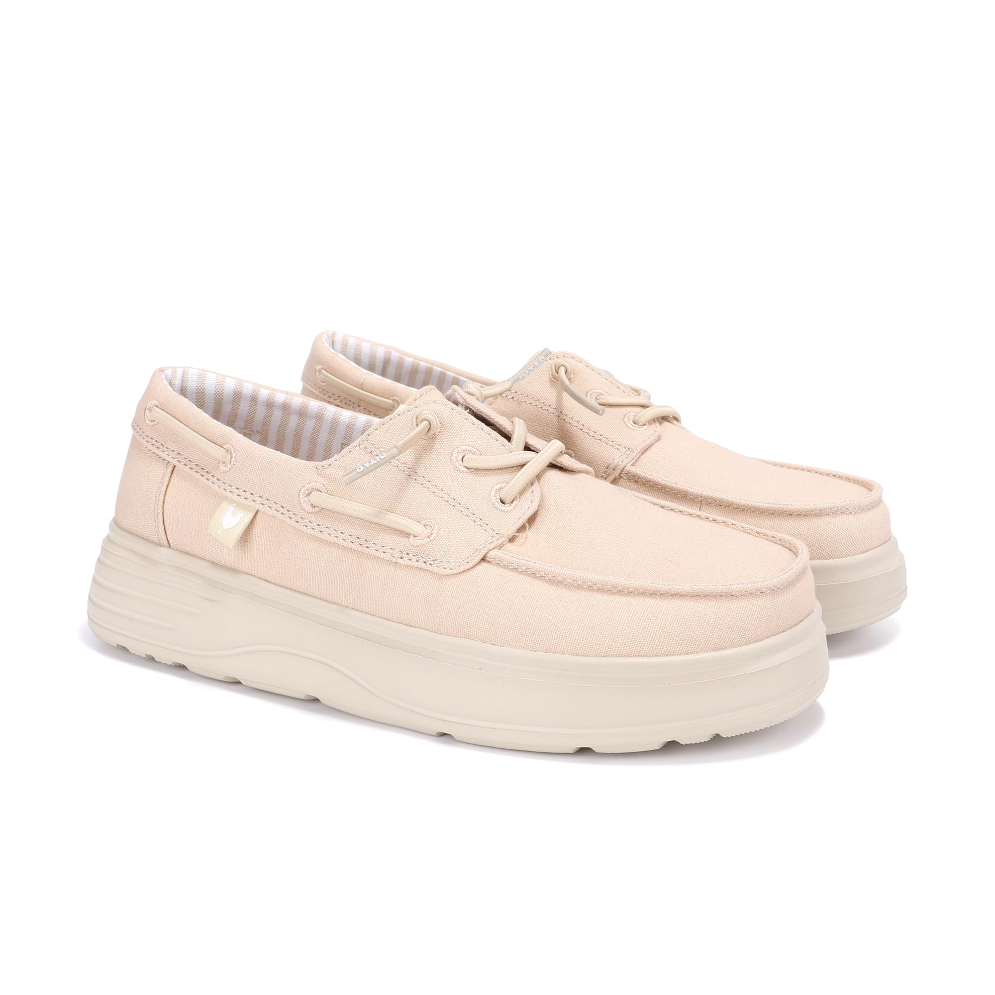 PITAS | Maya | Mocasines de Mujer | Náuticos Casual | Zapatillas de Tela | Zapatos sin Cordones | Deportivas Casuales | Calzado de Walkinpitas
