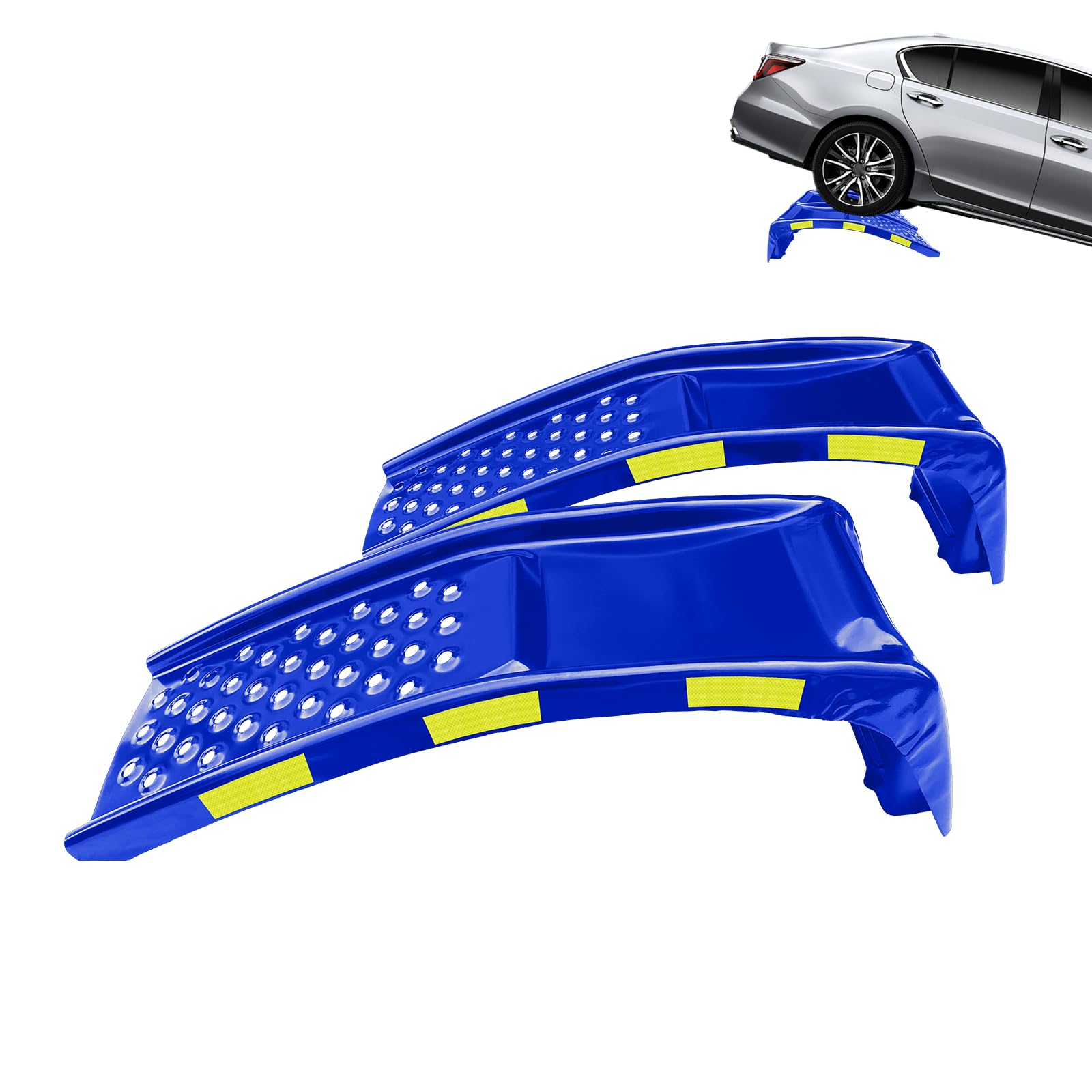 Rampes de voiture robustes anticollision avec surface antidérapante pour levage sécurisé