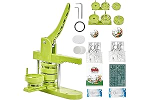 3" Button Maker Machine Kit - Perfect Buttons for DIY & Fun Badge Creations
