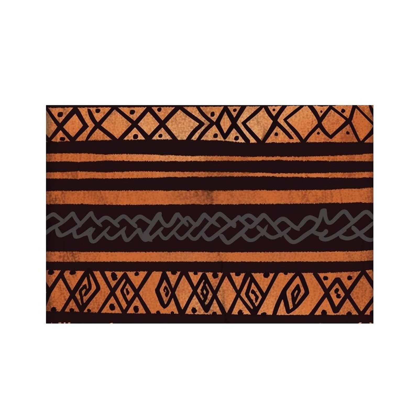 African Mud Cloth Tribal Place Mat for Restaurant, Portable Table Mat for Kitchen, Anti-Slip Placemats for Home, Fashionable Place Mats for Wedding, Party, Hotels, Apartments 30x45cm