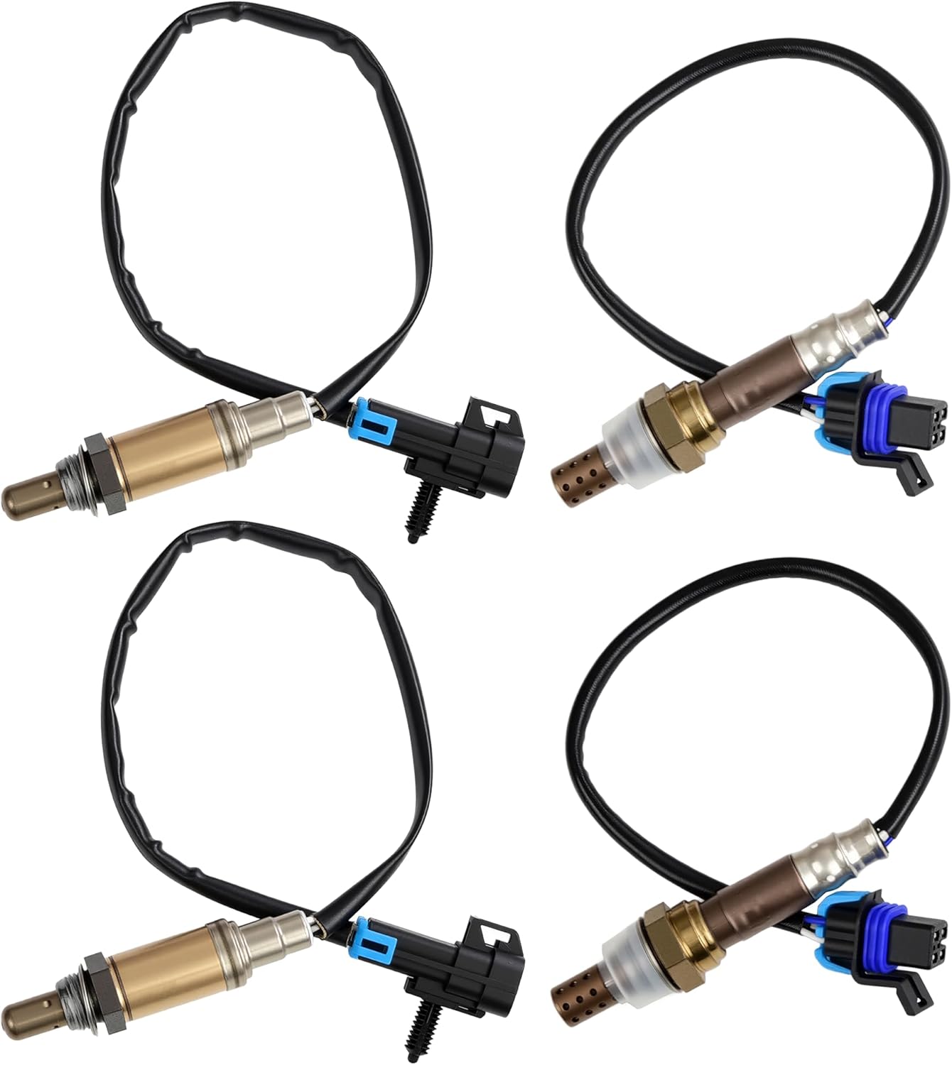 2Pcs Oxygen Sensor Upstream or Downstream 234-4162 Compatible for 1996-2004 Toyota 4Runner Sequoia Tacoma Tundra Pickup T100 2.7L 3.4L 4.7L