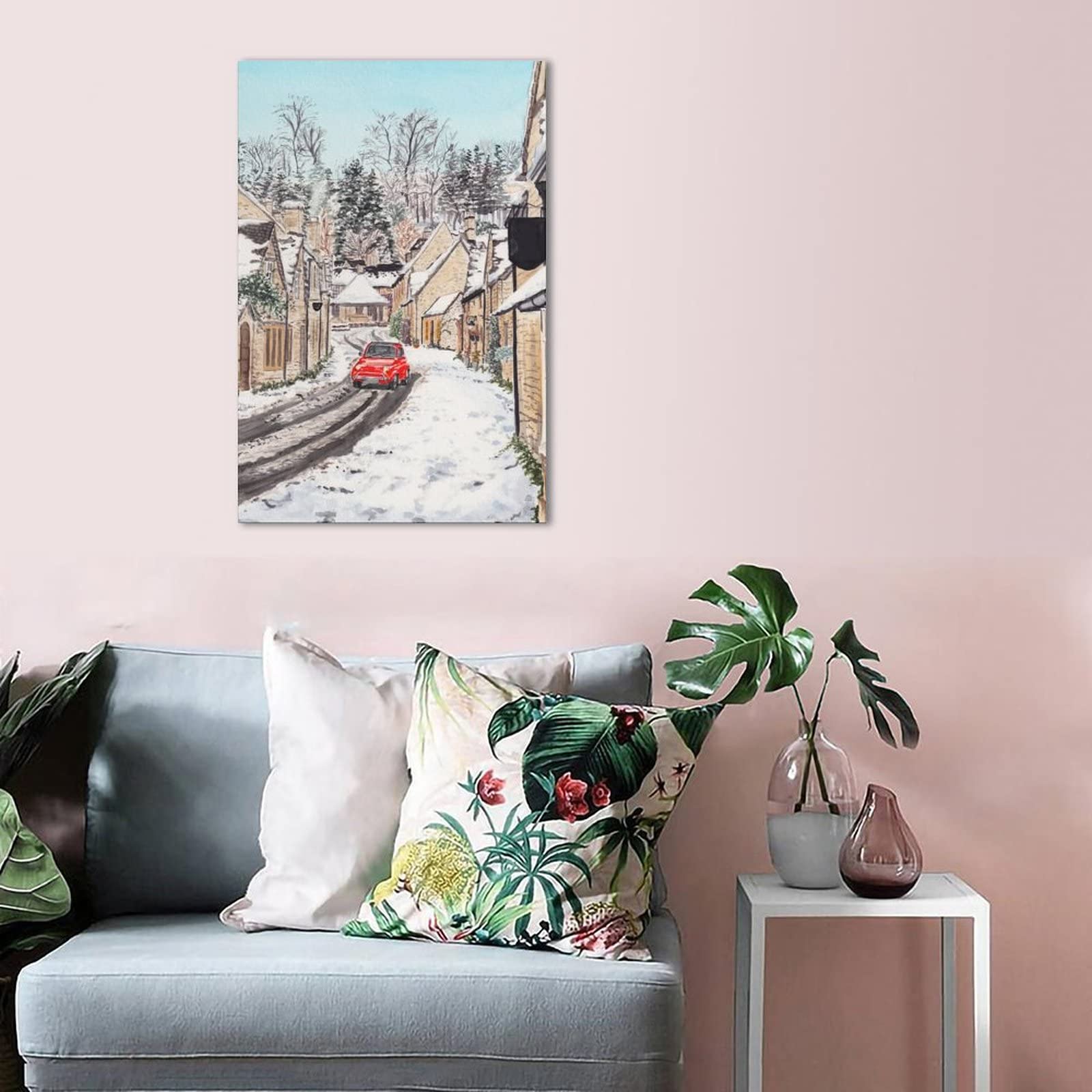 Affiche De Voyage Des Cotswolds, Angleterre - Estampe D'art Murale Giclée