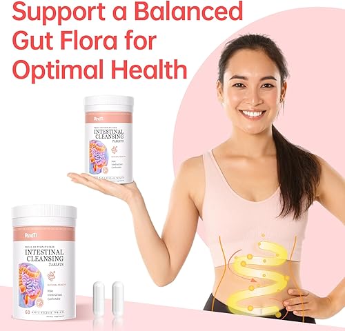 Miniatura 5 de Limpieza y desintoxicación de colon, salud intestinal, apoyo de desintoxicación intestinal, limpiador para hinchazón y alivio del estreñimiento, 60