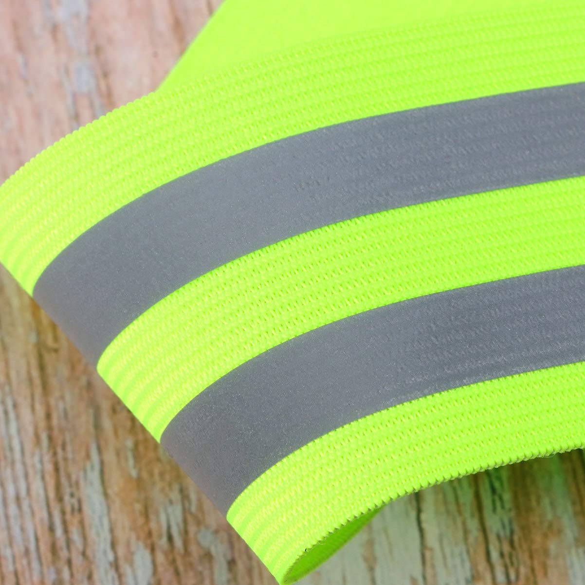 BESPORTBLE Reflexstreifen Reflexstreifen 12 STK Reflektierende Knöchelbänder Reflektierendes Armband Radfahren Reflektierendes Reflektierende Streifen Nachtlauf Fesselriemen