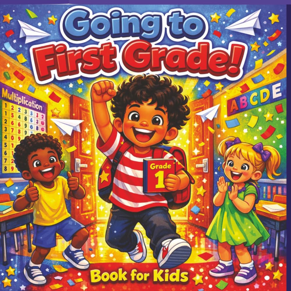 Going to first grade: Ready for First Grade: A Back-to-School Read-Aloud About Growth Mindset and the First Day of First Grade