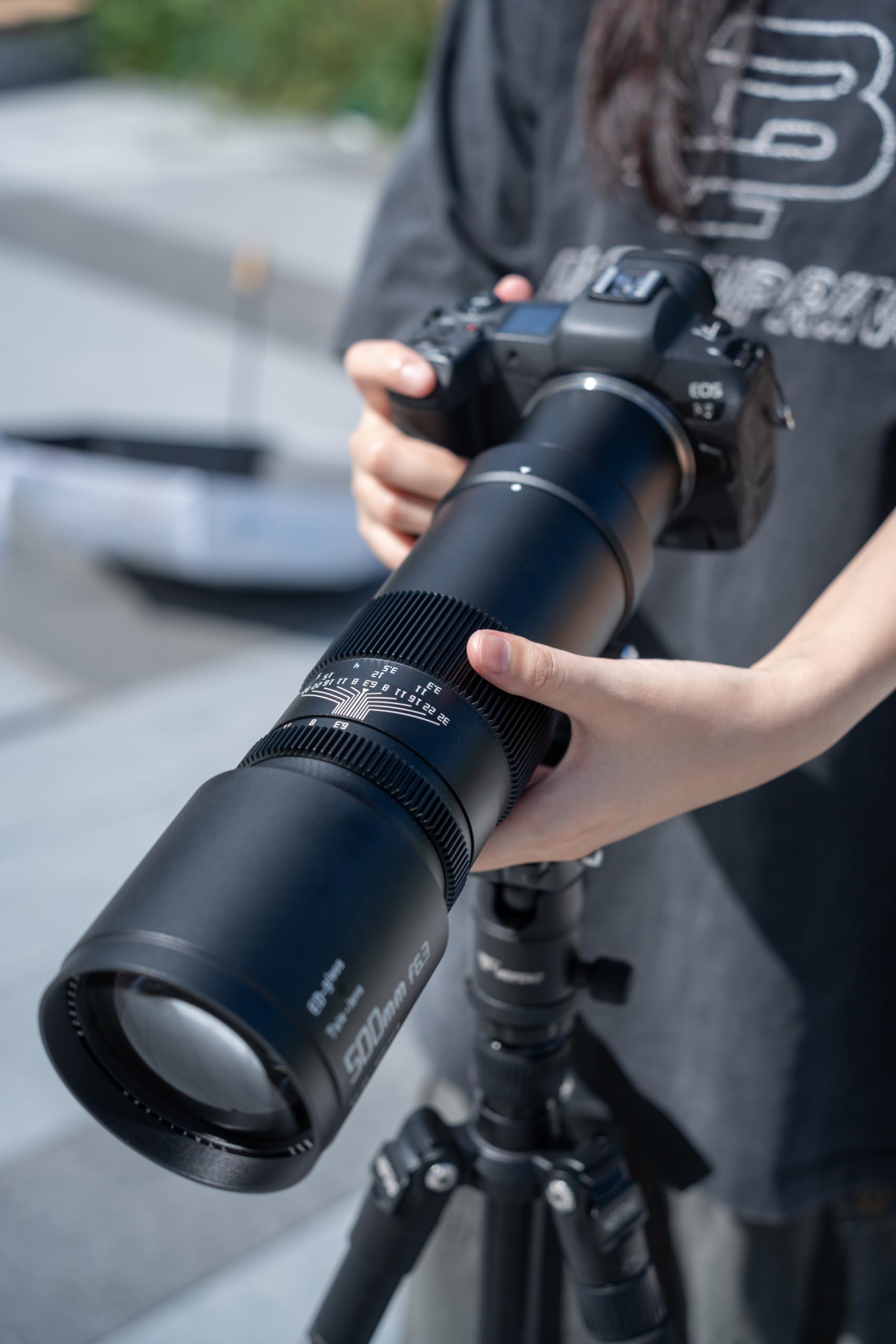 TTArtisan Teleobiettivo 500mm F6.3 Per Sony E Mount Full Frame – Corpo In Metallo, 2 Lenti ED, Peso 307g, Messa A Fuoco Manuale – Nero