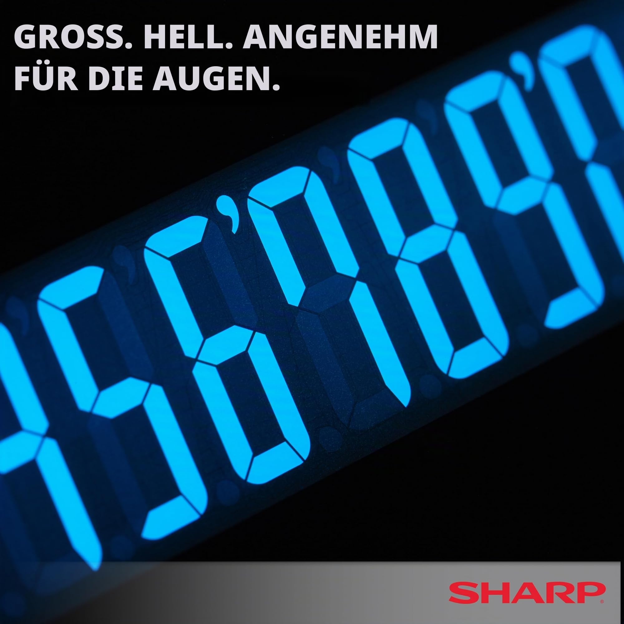 Sharp EL-1901 Anzeigender Tischrechner (Paper& Ink-Free, 12-stelliges und 5-zeiliges LCD Display) Weiß, 193 x 66 x 254 mm