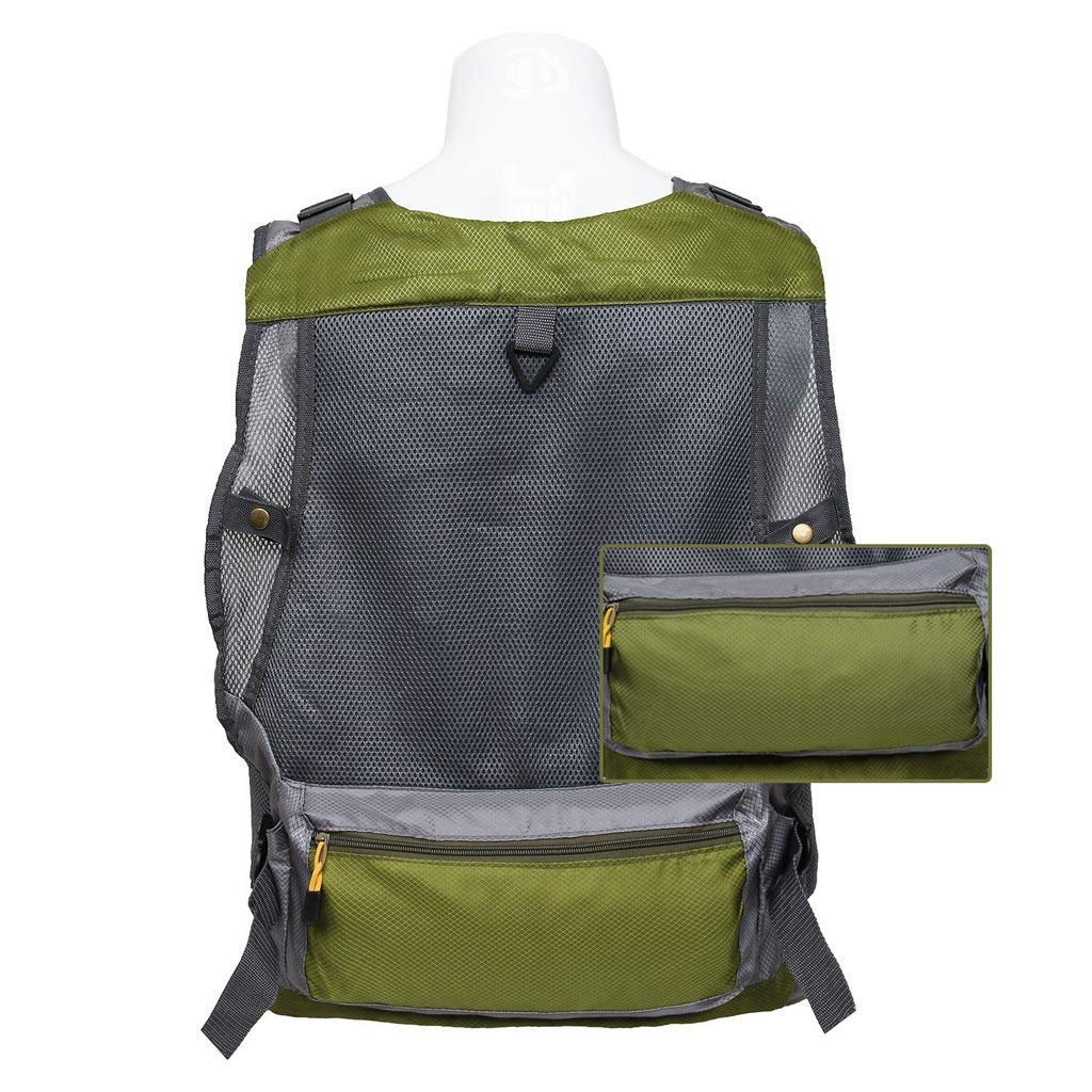 Gilet en maille pour la pêche à la mouche, ajustab... – Grandado
