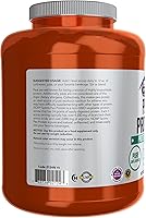 Vista 3 de NOW Foods Nutrition Deportiva, Proteína de Guisante 24 g, Absorción Rápida, Polvo Sin Sabor, 7 Libras