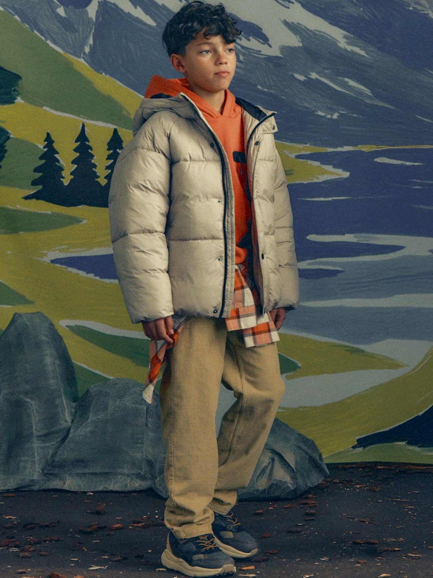 Mayoral «Nukutavake» Pantalon Pana para niño Camel