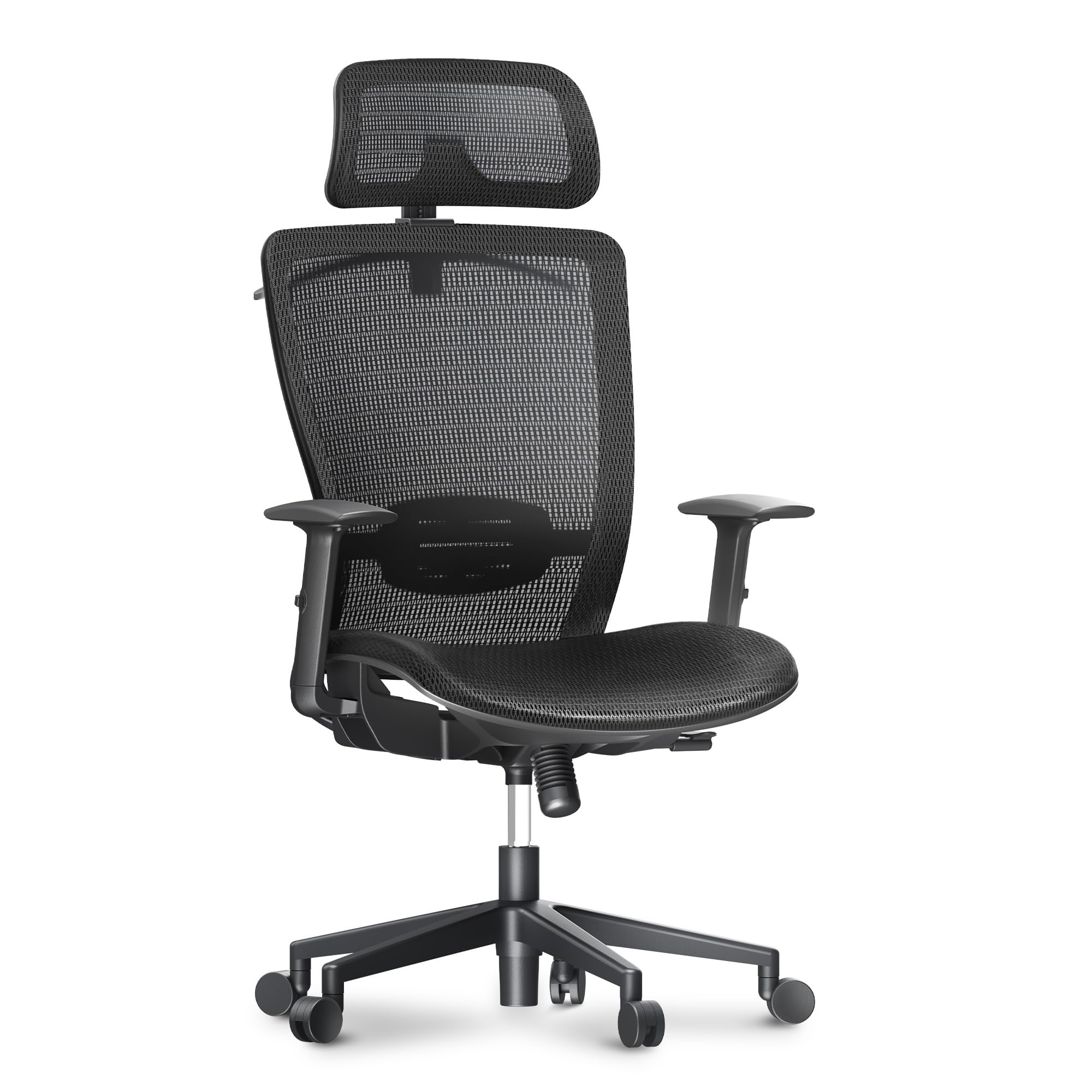FLEXISPOT Ergonomic Office Chair High Back Mesh Swivel Computer Chair Home Office Desk Chairs with Wheels Lumbar Support — view 10