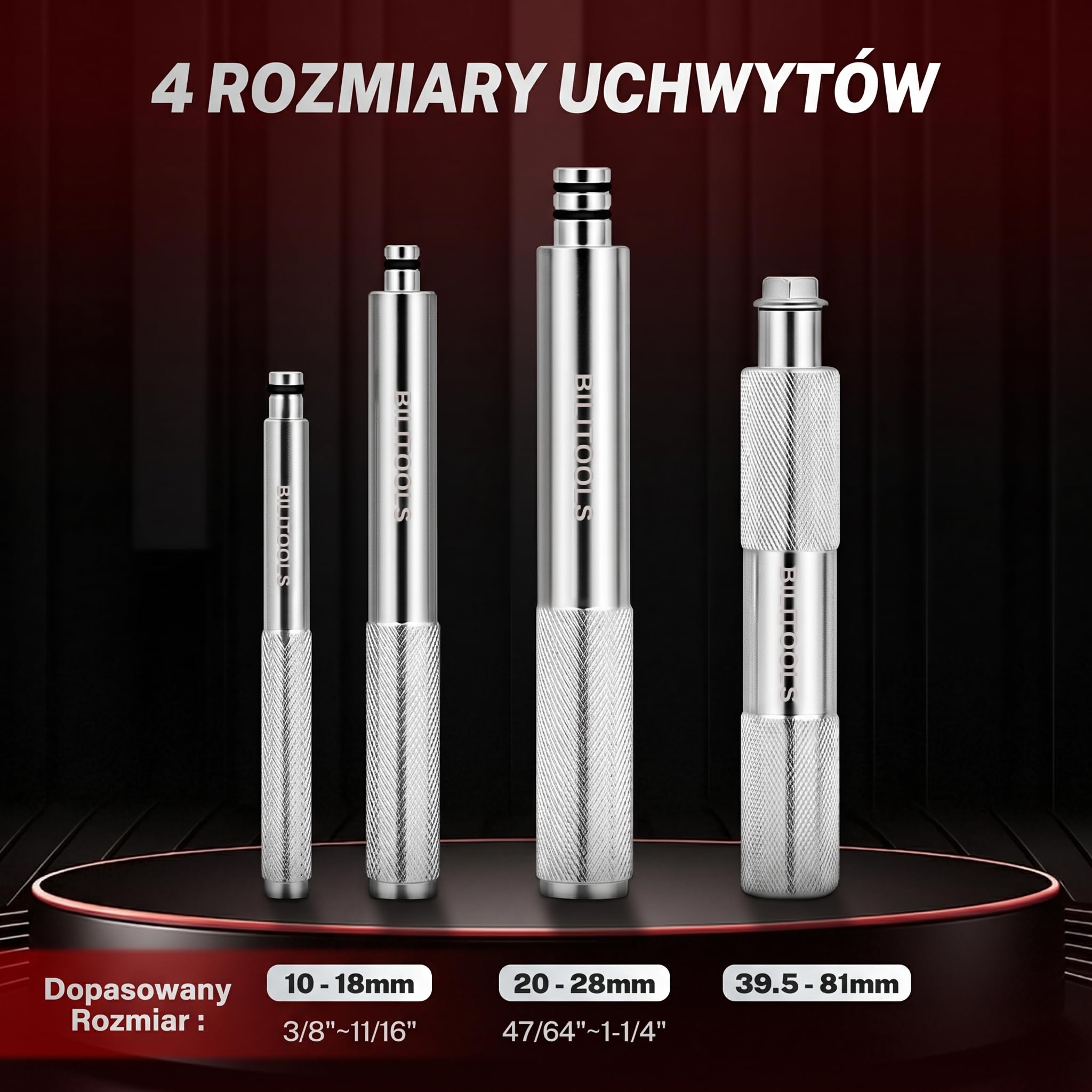 BILITOOLS Zestaw prasy do łożysk, 43-częściowy zestaw łożysk i sterowników uszczelniających, zestaw montażowy sterownika uszczelnienia do montażu łożysk