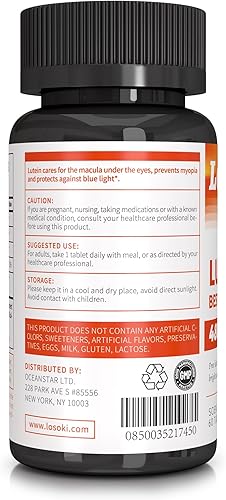 Miniatura 2 de Losoki Protección ocular de luteína - 60 Tabletas